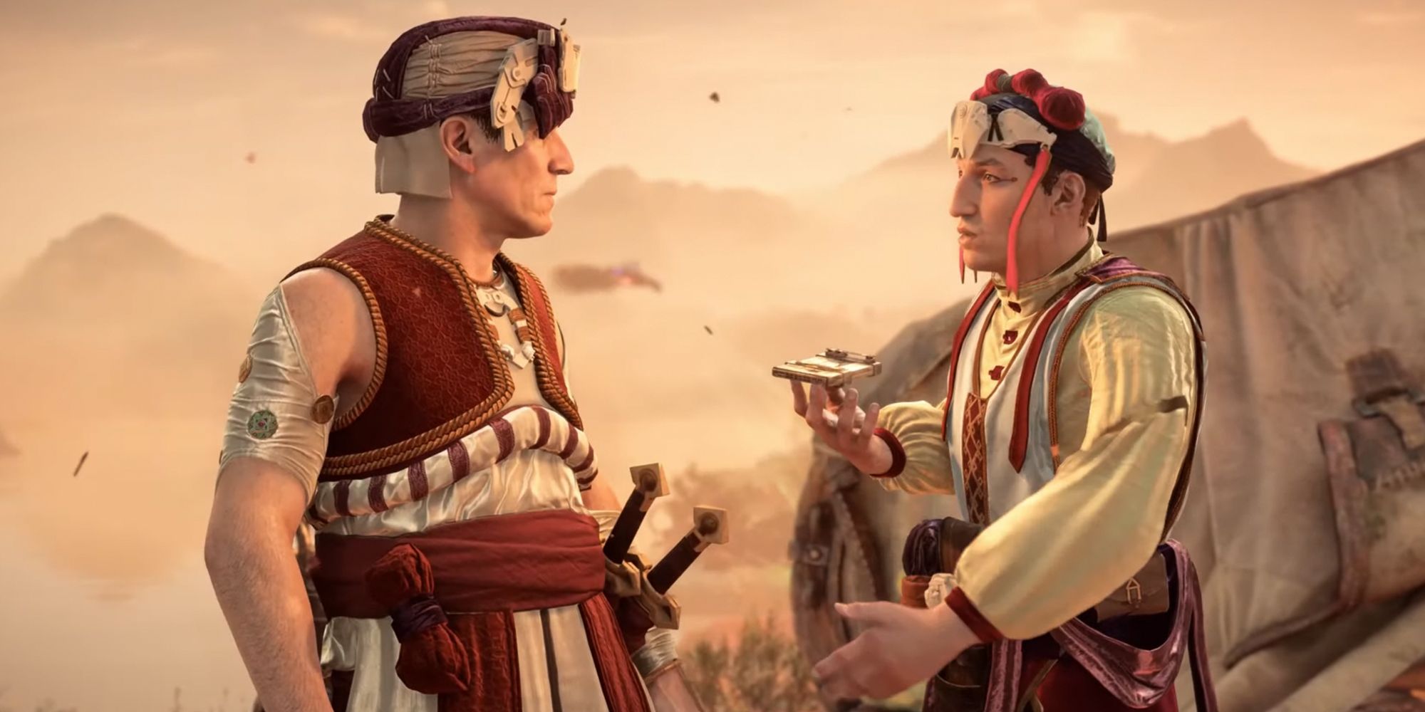 Horizon: Forbidden West accepting a side mission.