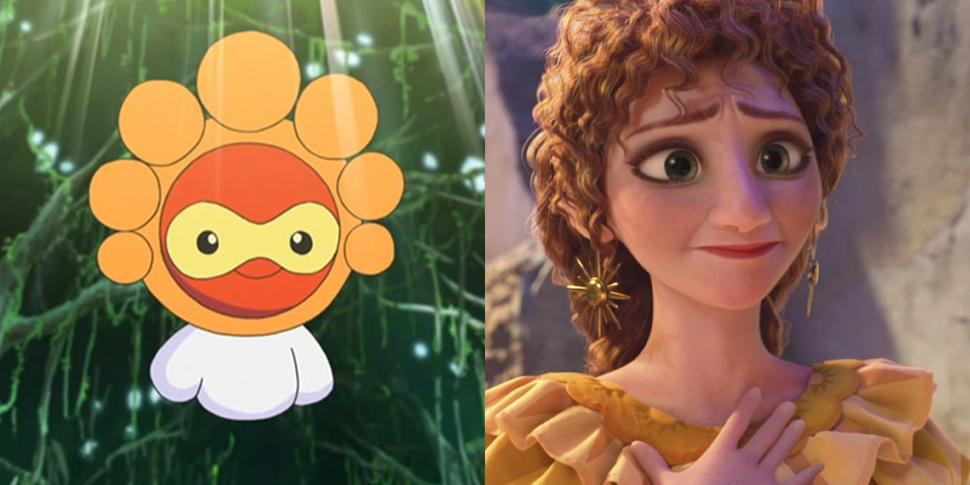 pepa and castform side by side