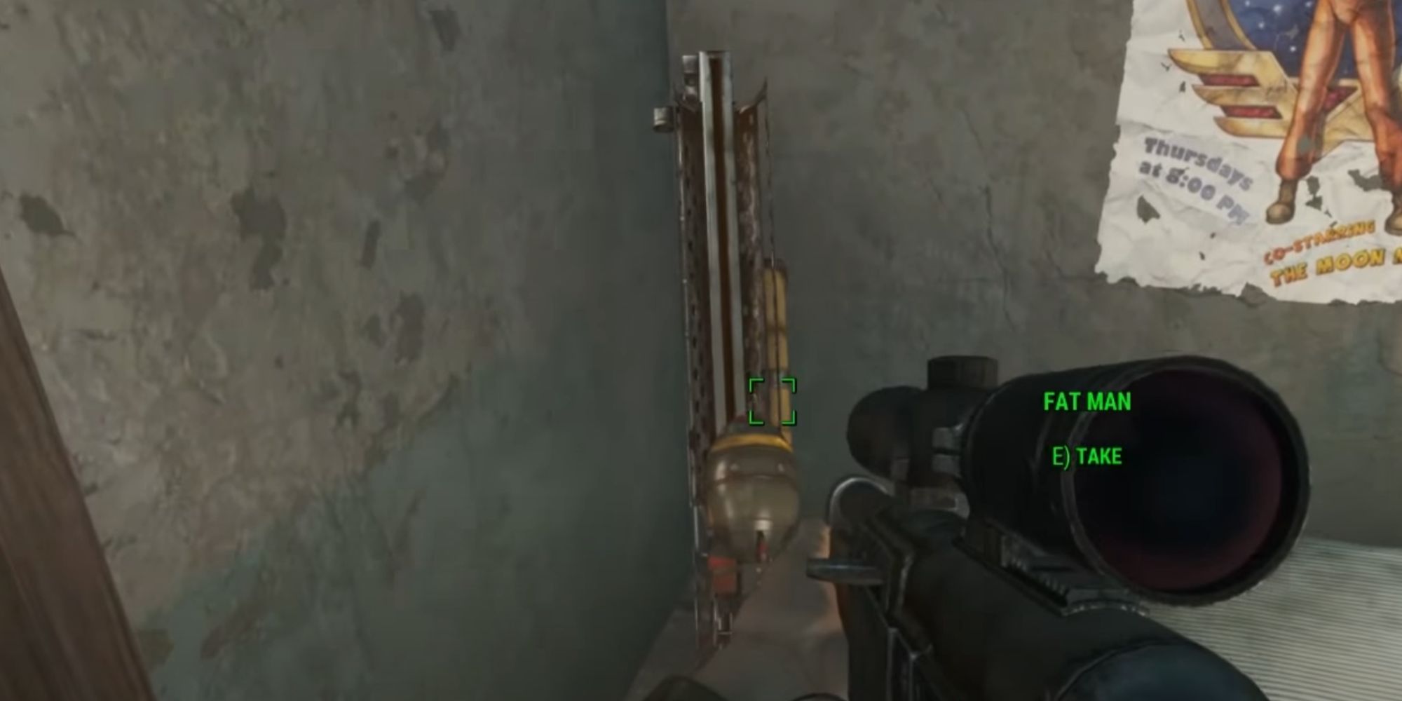 Fallout 4 Fat Man Inside Cabot House's Basement