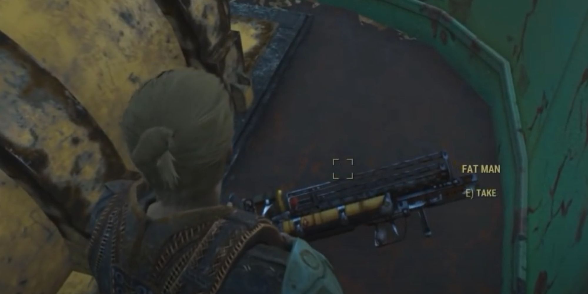 Fallout 4 Fat Man Inside The Boat On Spectacle Island