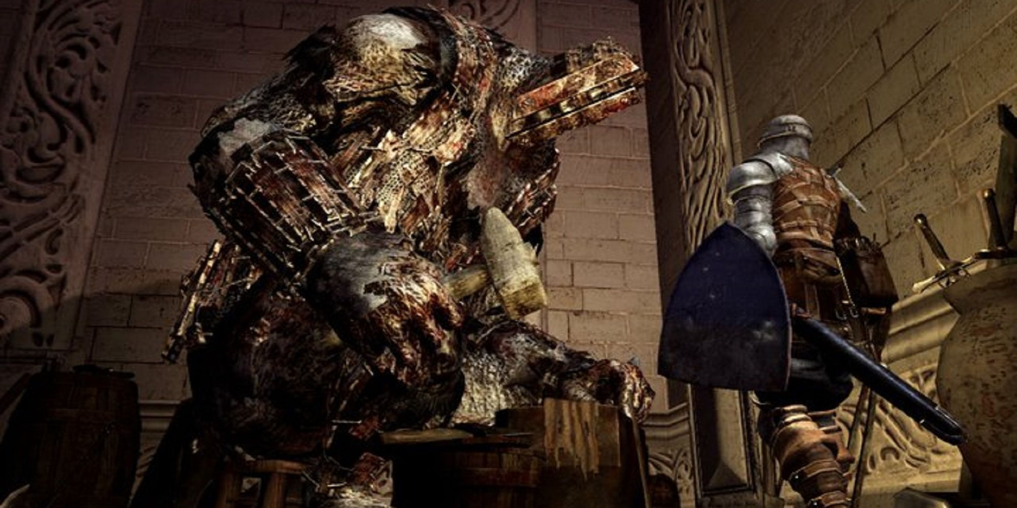 Giant Blacksmith In Anor Londo
