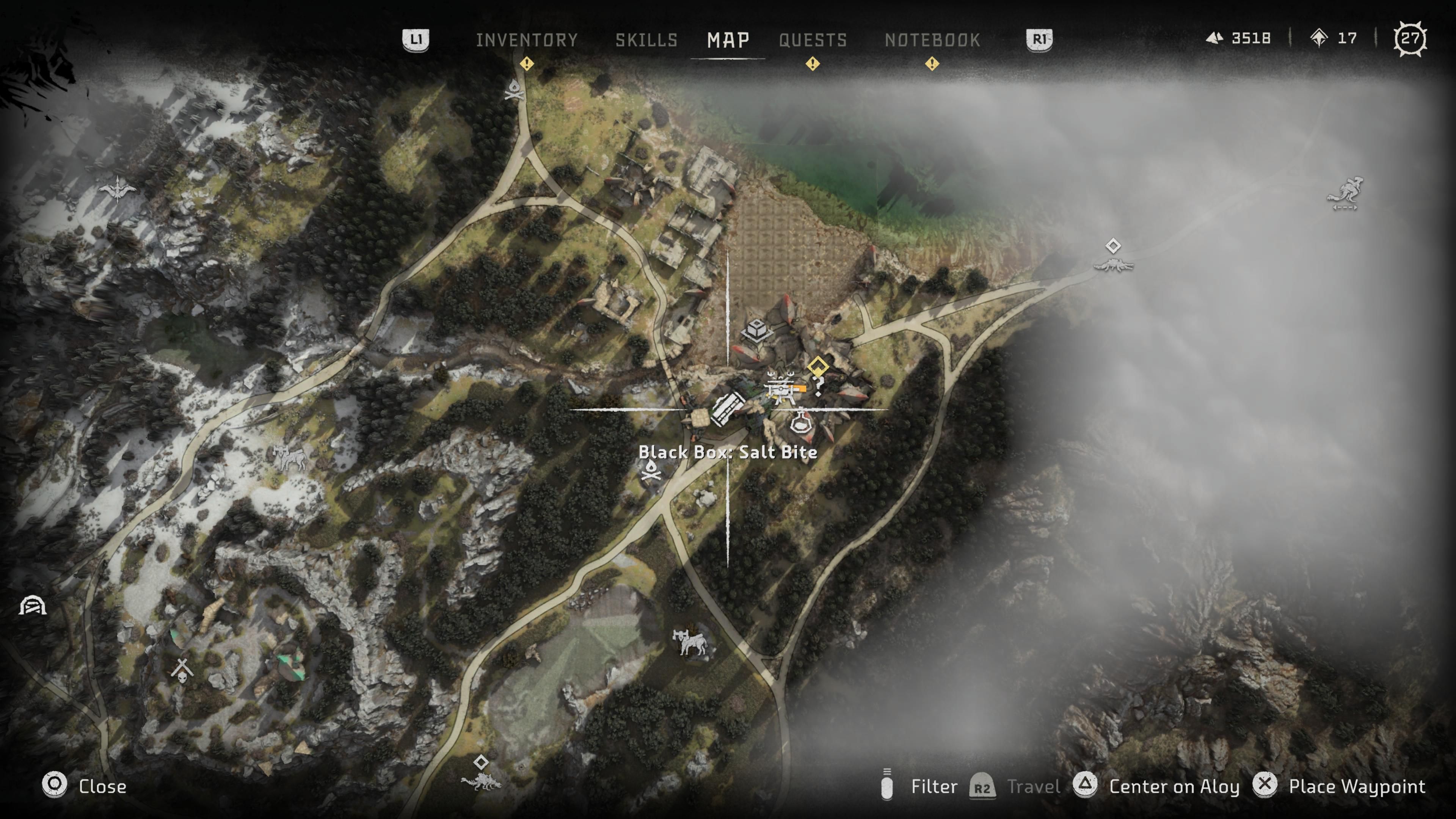 HFW Black Box Salt Bite Map Close Up