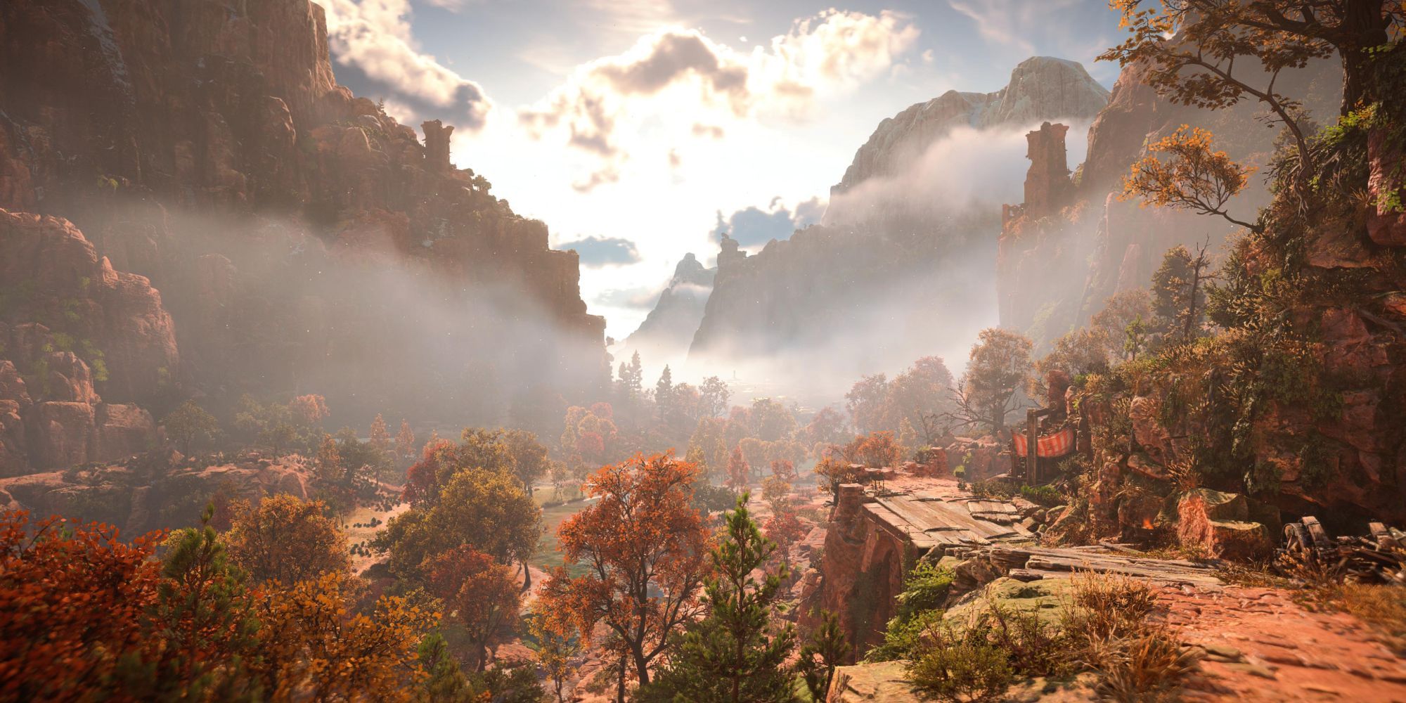 HFW Canyon Landscape Screenshot Sunny