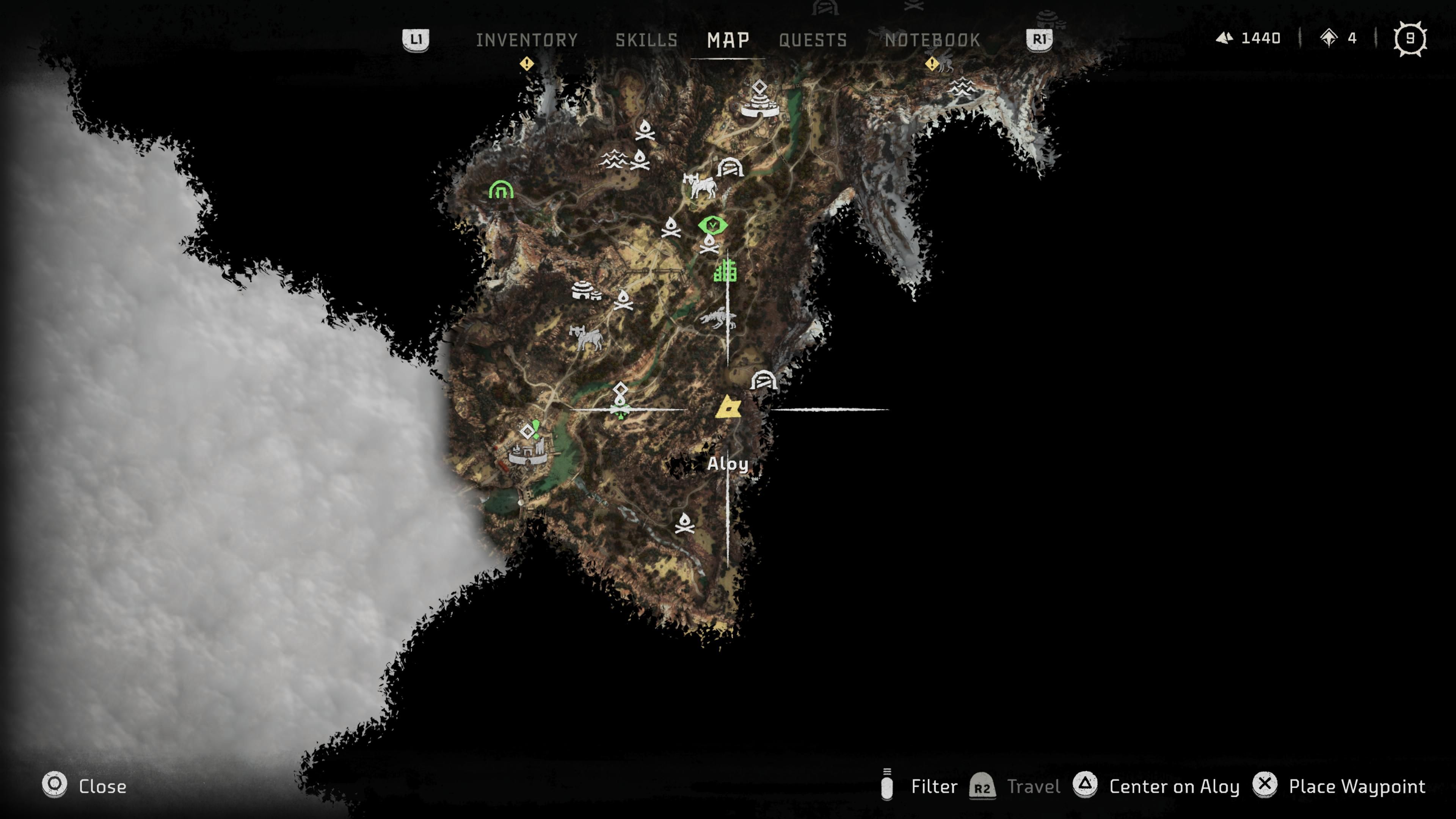 HFW Lens Of Twilight Location Map
