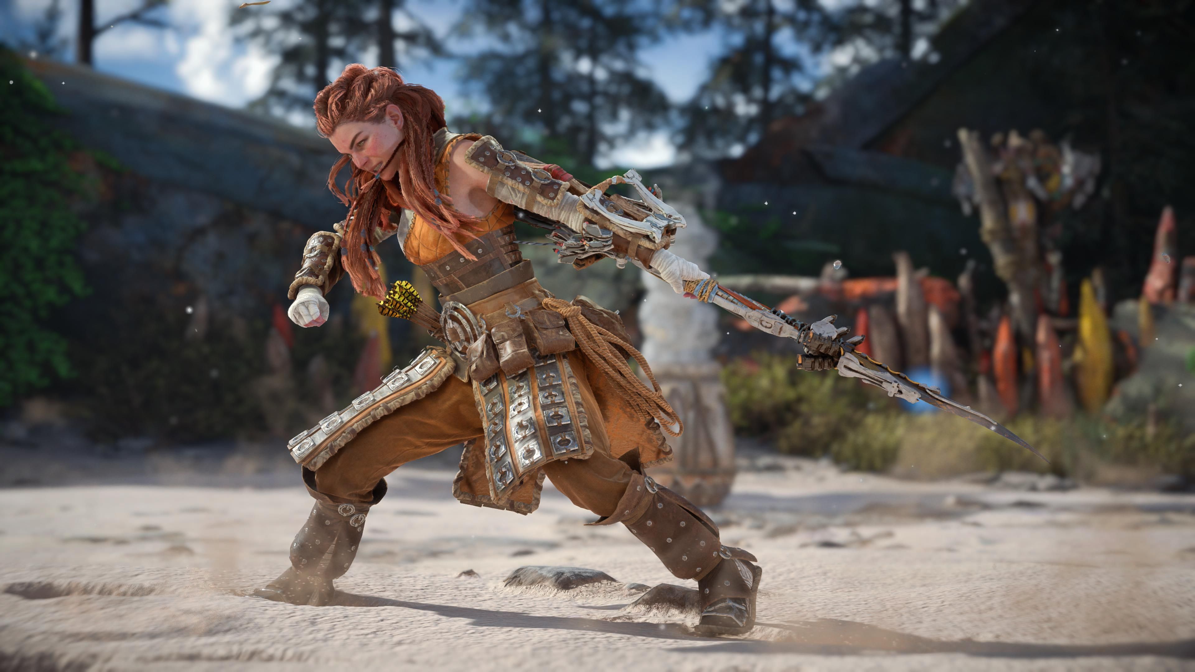 HFW Melee Pit Aloy With Spear