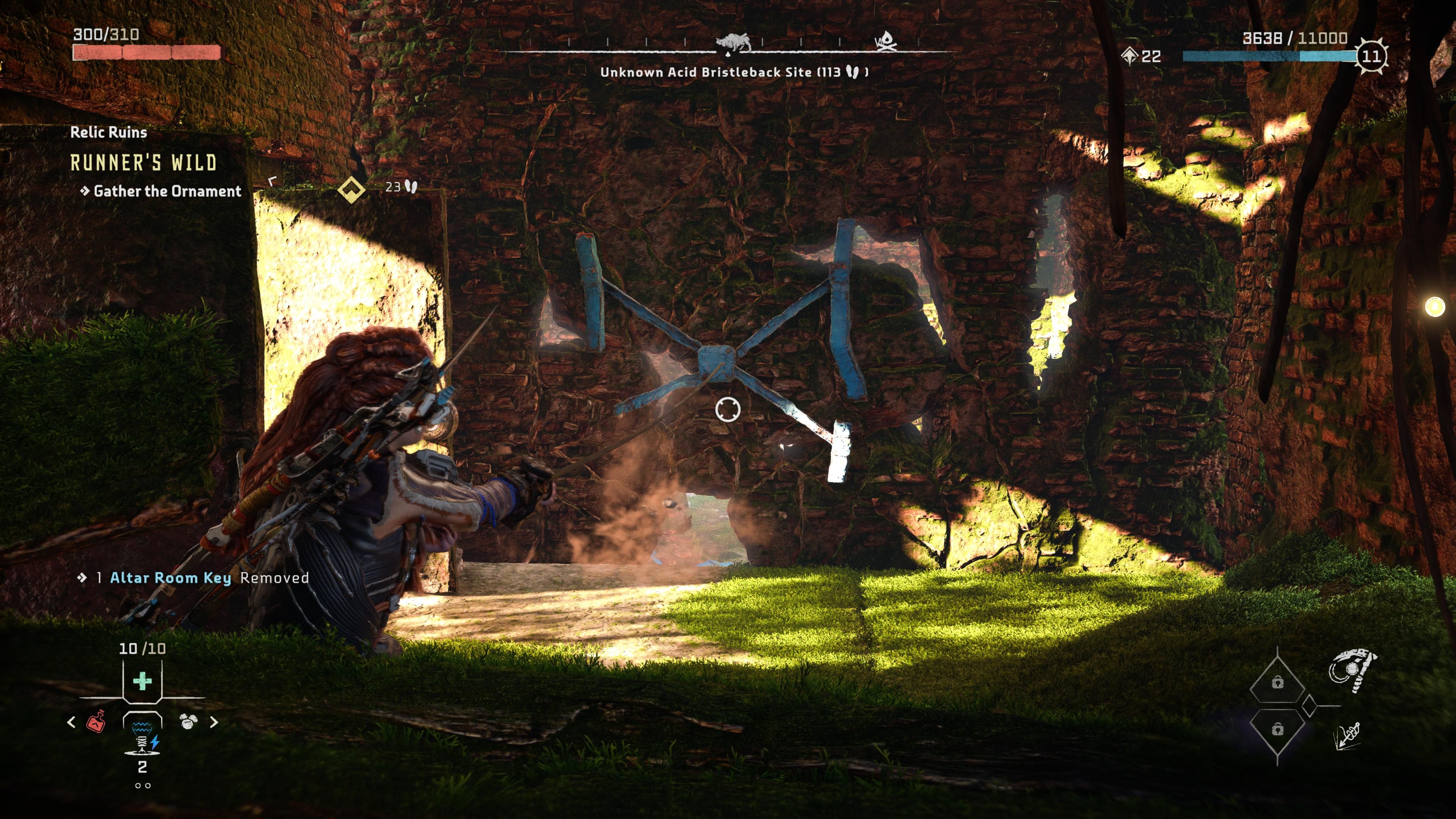HFW Ornament A Church Really Puzzle Aloy breaking third wall