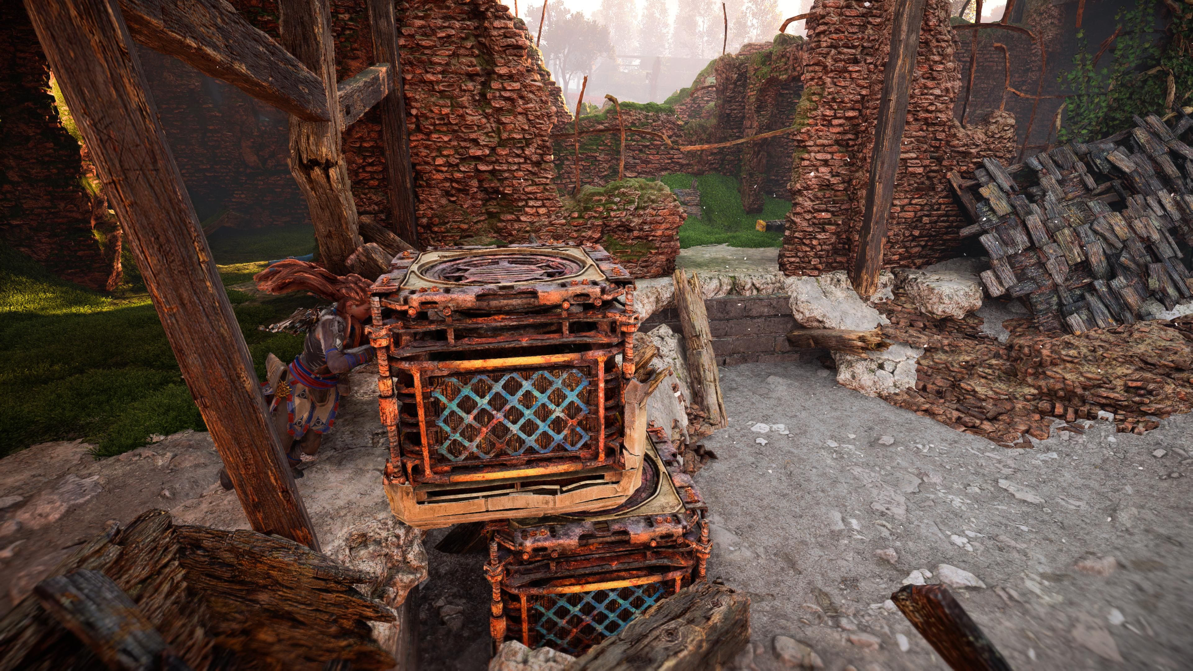 HFW Ornament A Church Really Puzzle Aloy stacking crates