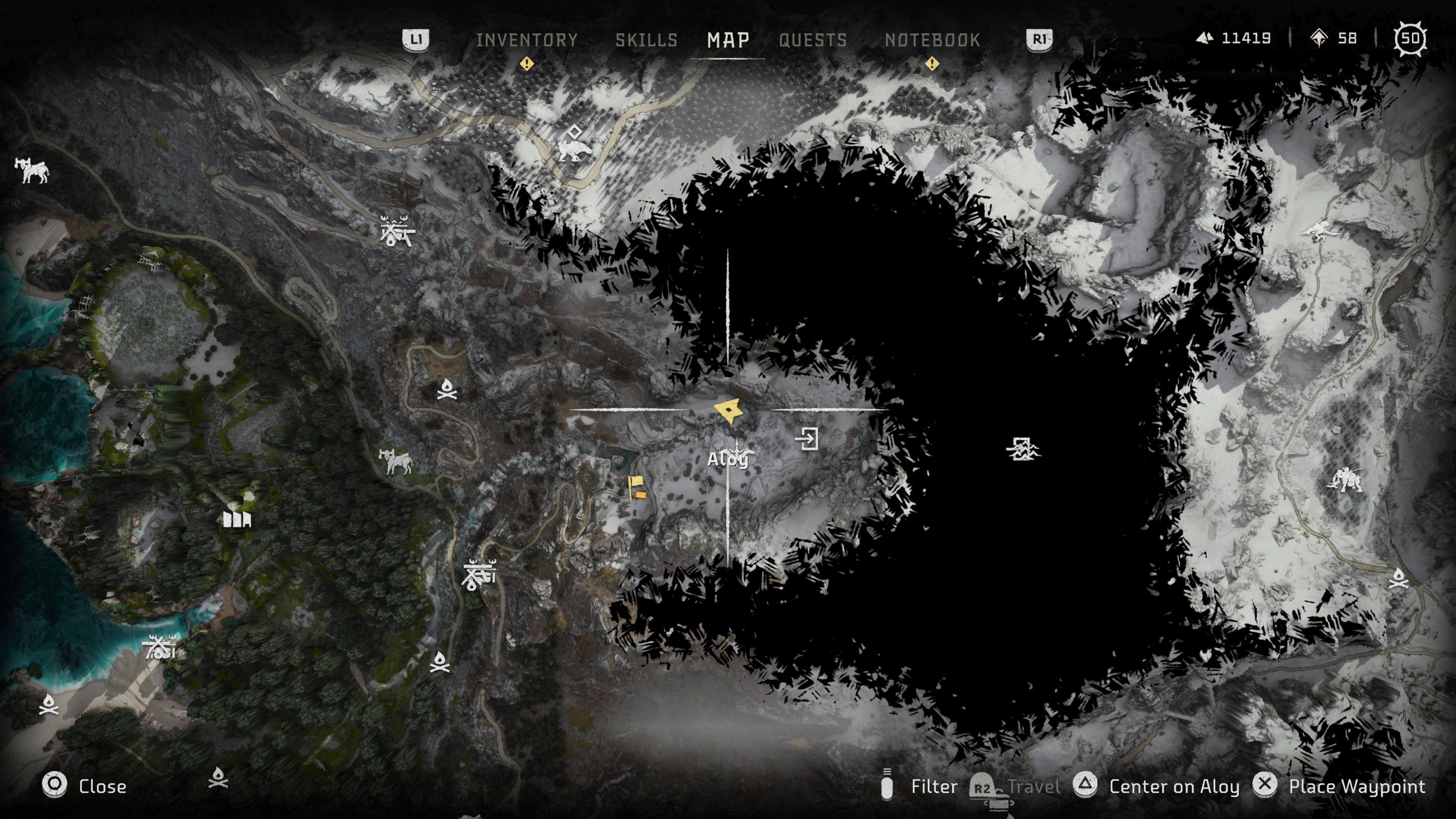 HFW War Totems Totem Of War Hut Location Answer