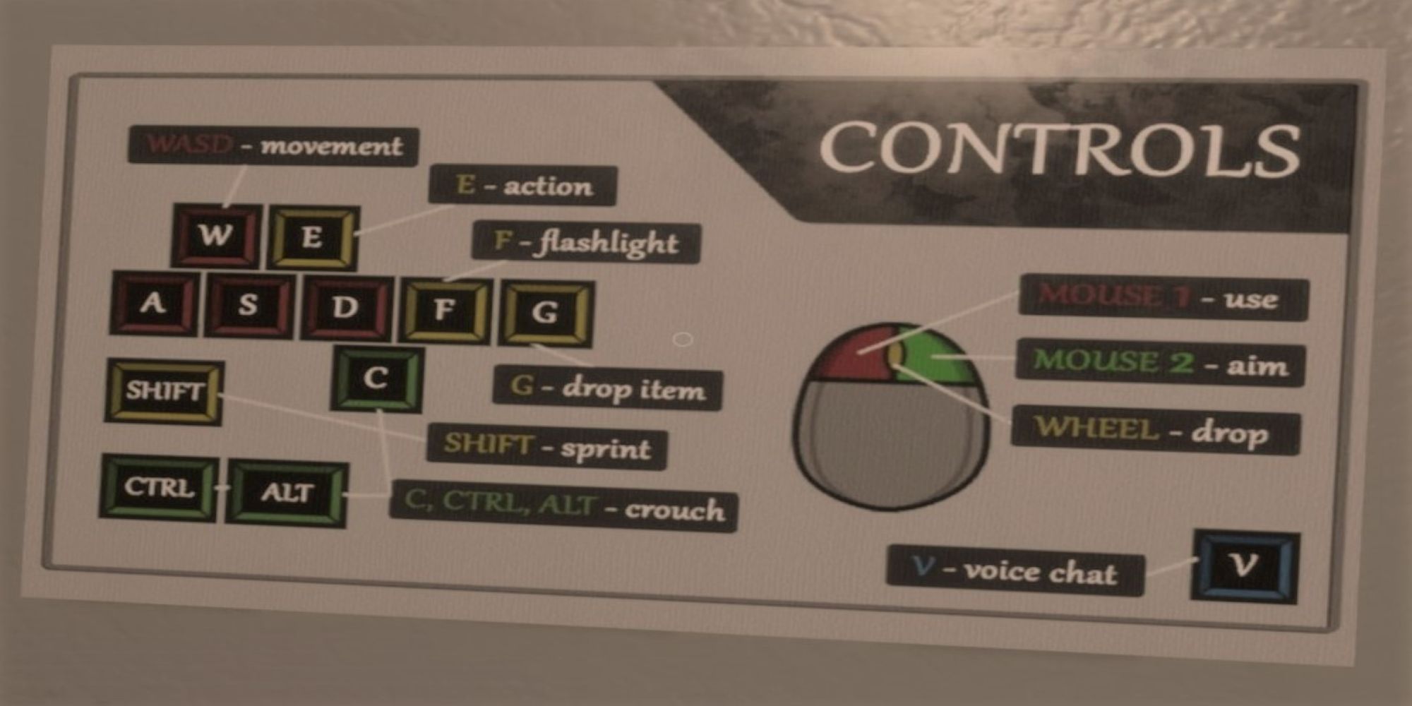 Hellcoming Keyboard Controls