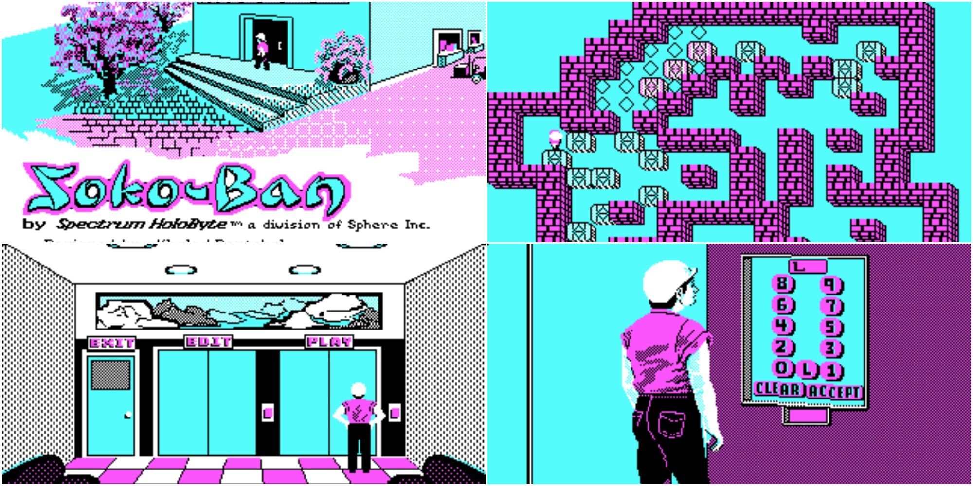 In-Game Screenshots From Soko-Ban