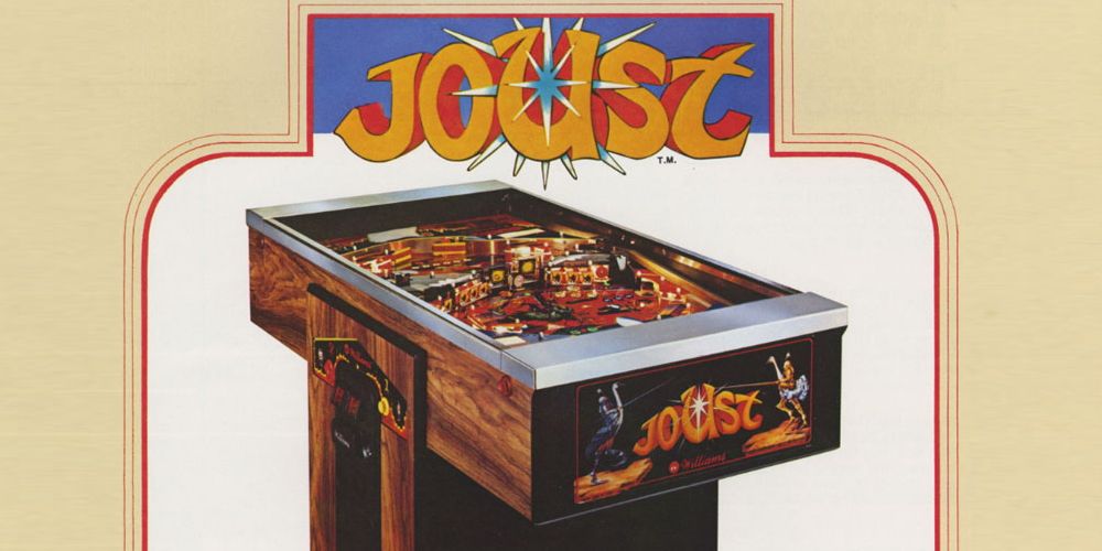 A flyer showing the Joust Pinball