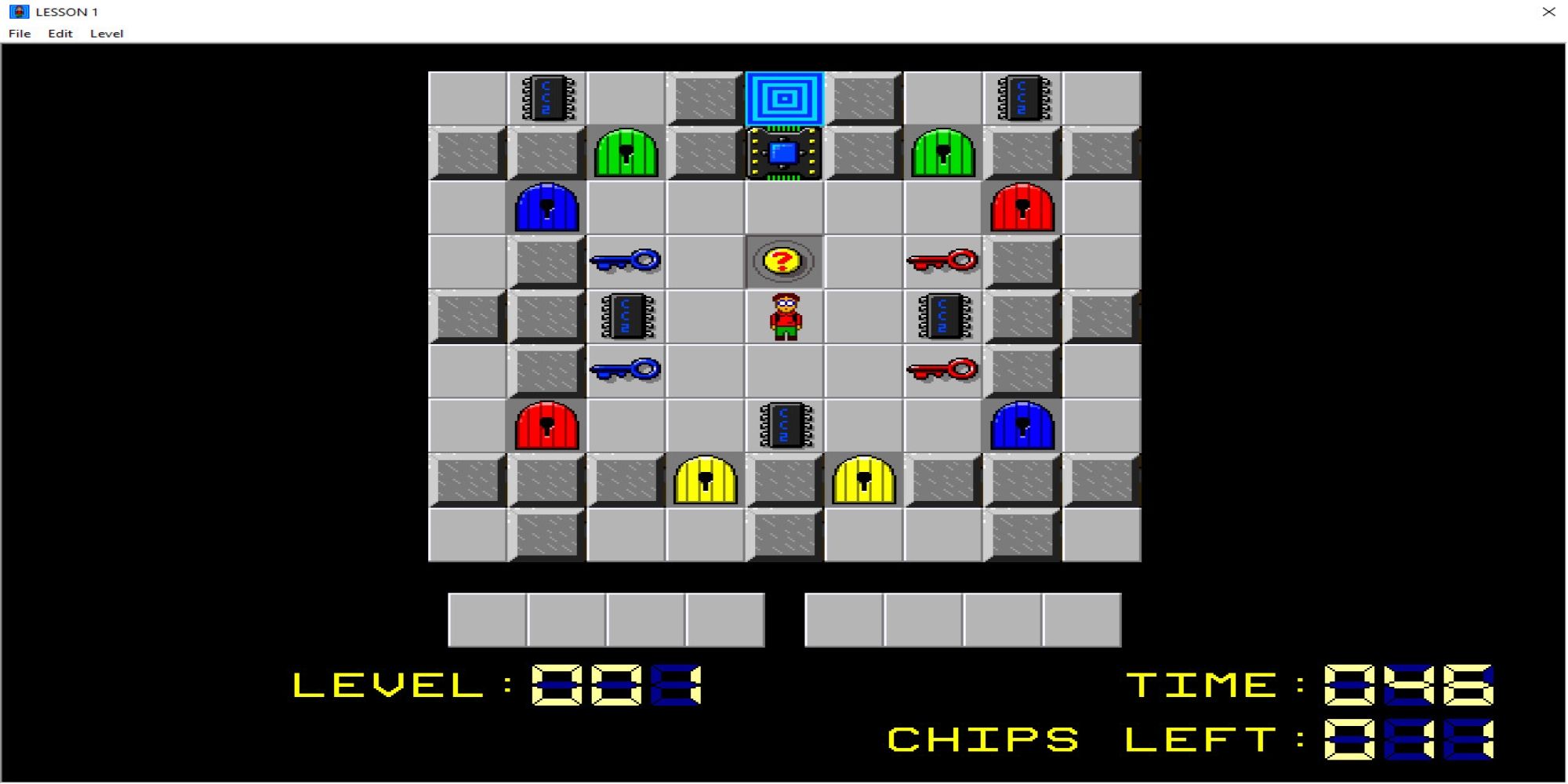 Level 1 From Chip's Challenge