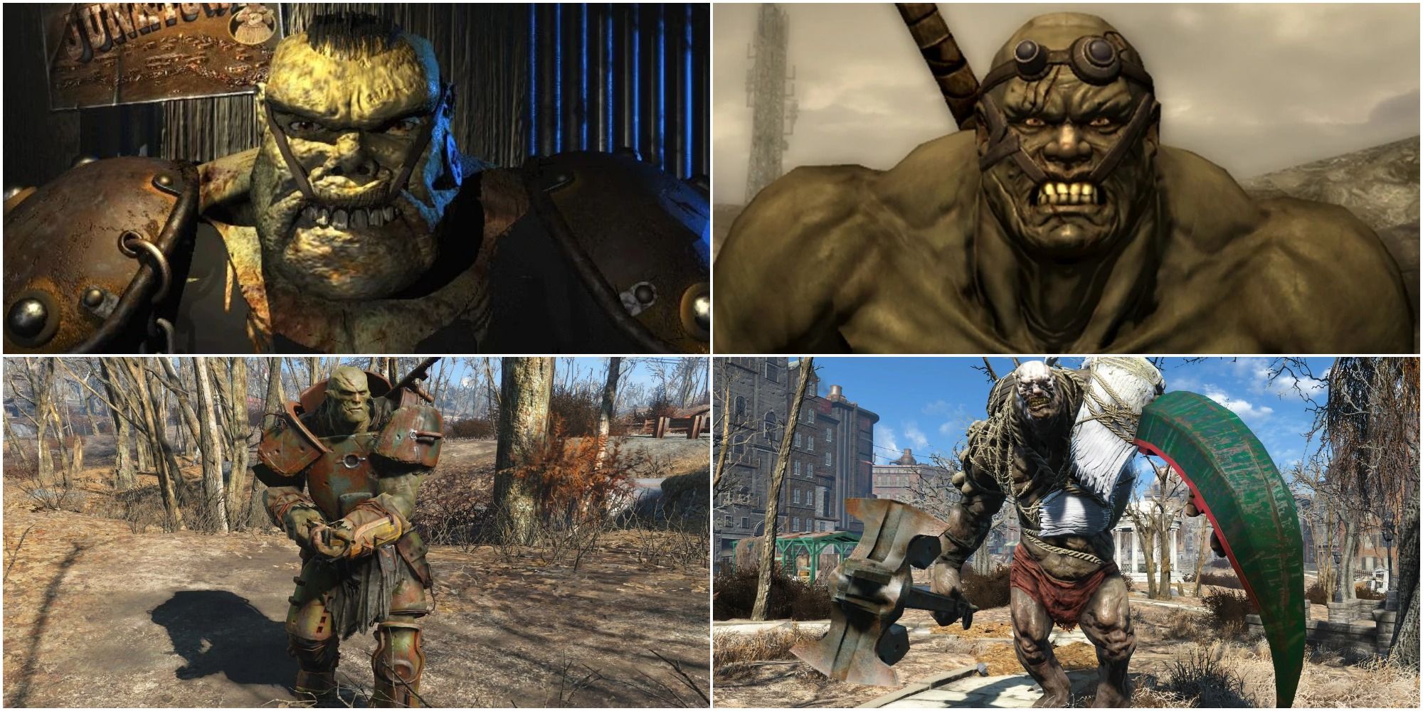 Fallout: Super Mutants As They've Appeared In The Series