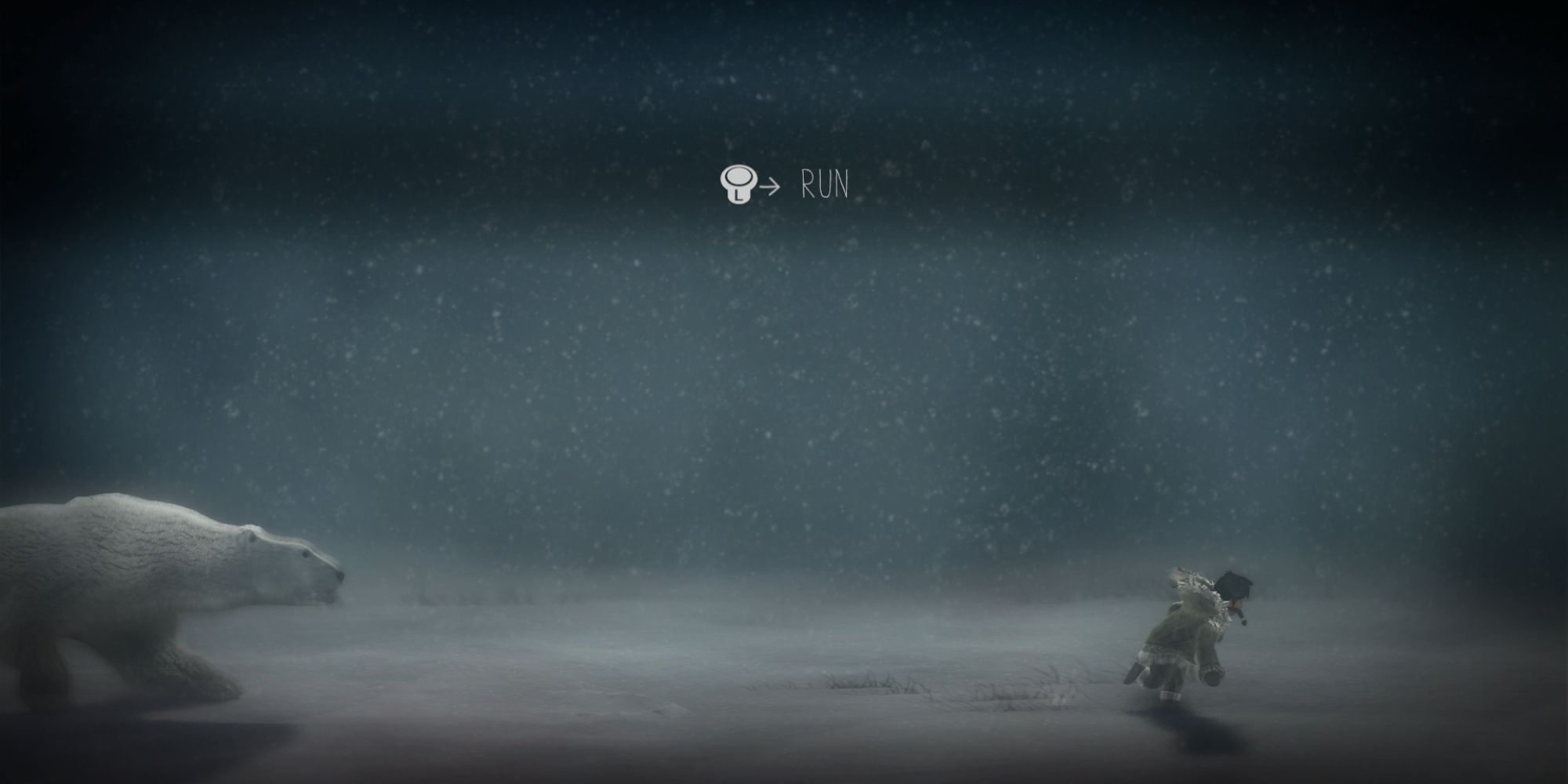 Never Alone Screenshot Of Girl Running