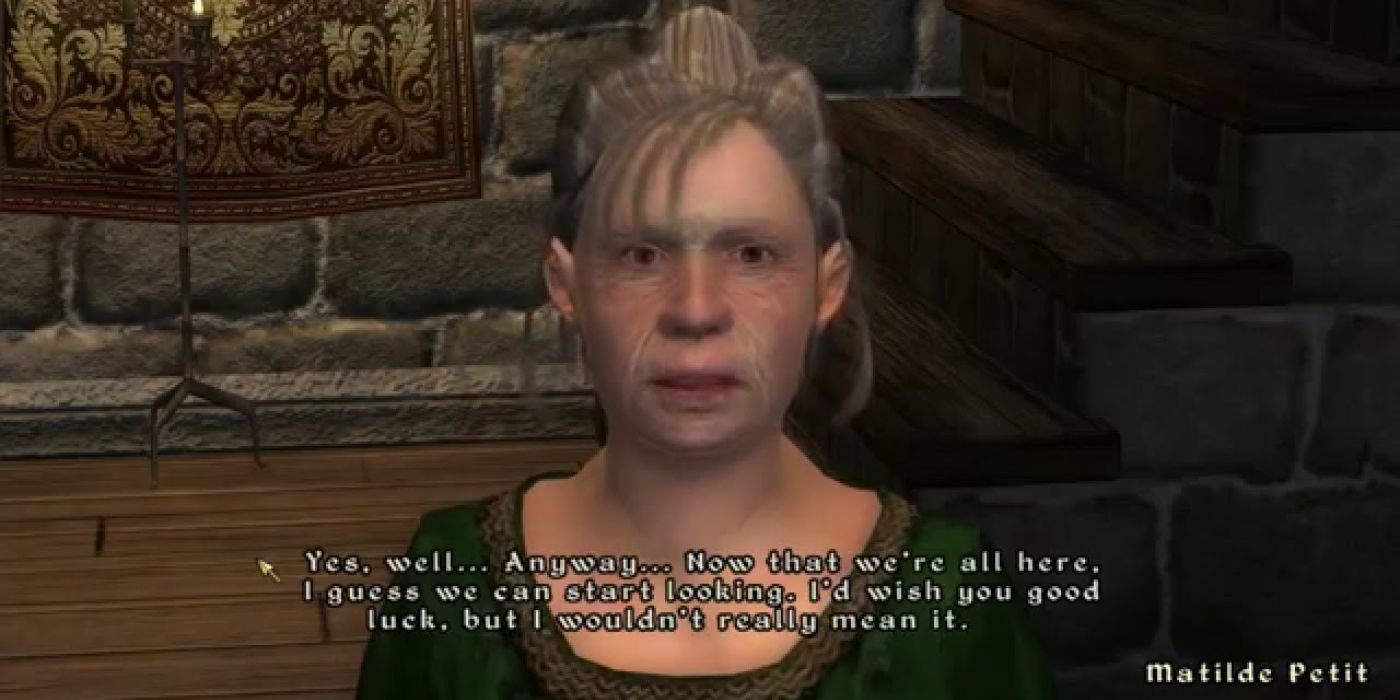 Oblivion Matilde Speaking