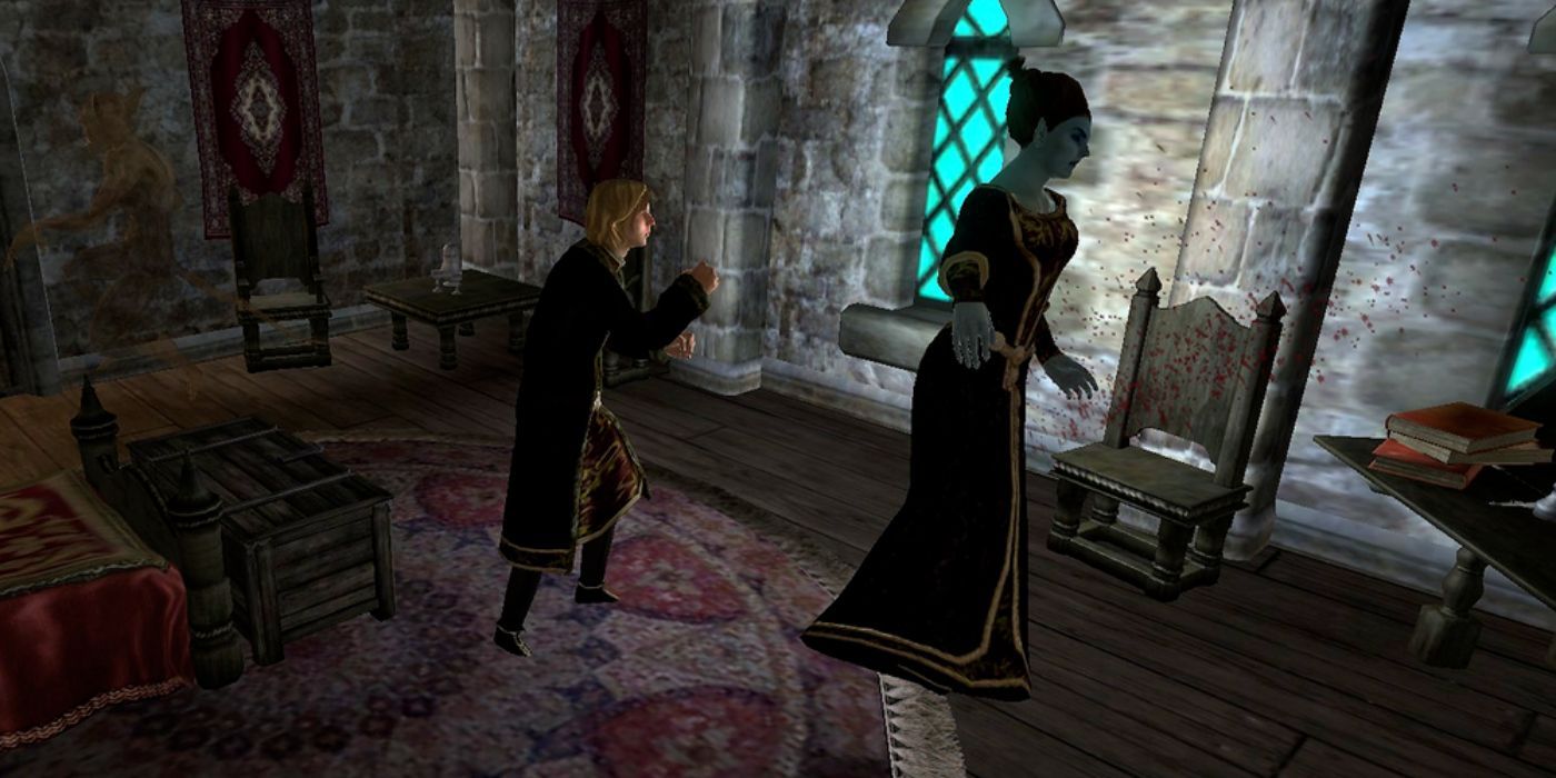 One guest in Whodunit tries to kill another after being convinced to do so