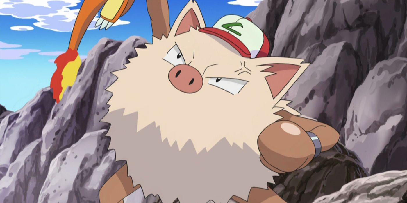 Pokemon Ash Caught 5 Primeape