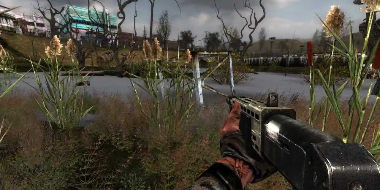 STALKER horror game gameplay at lake