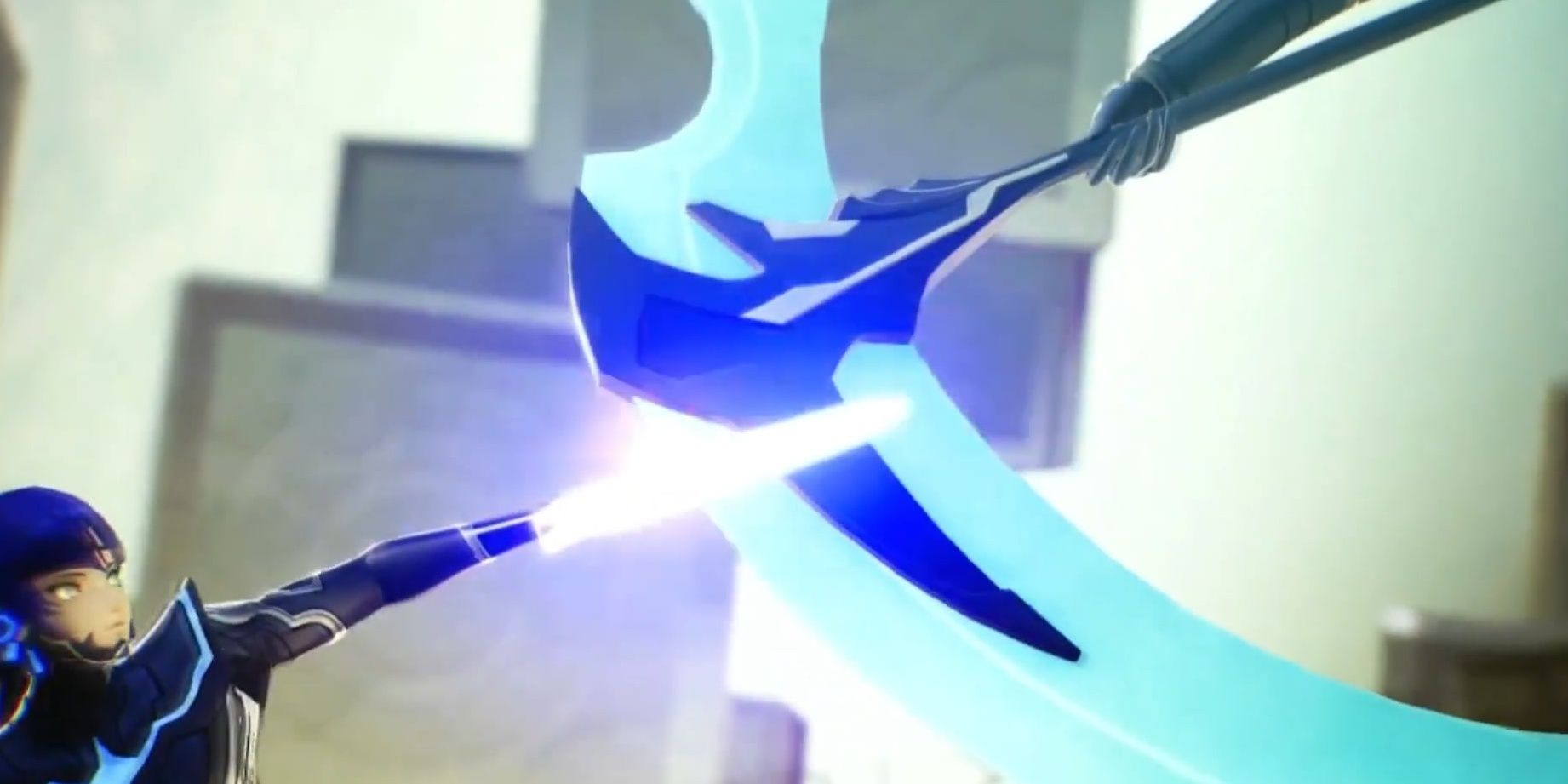 STM5 tsukuyomi and nahobino clash close up 