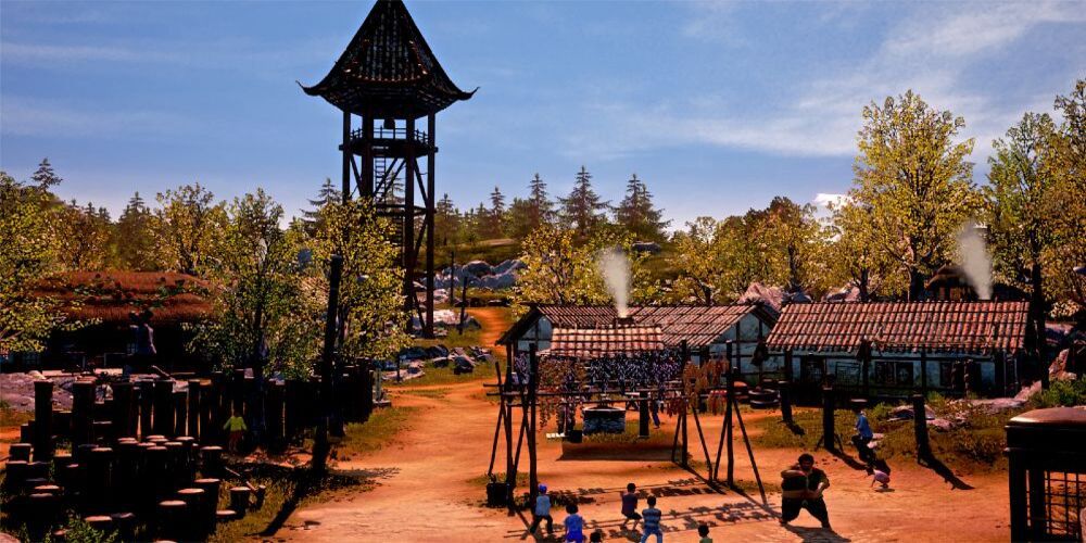 Shenmue 3 Bailu Village View