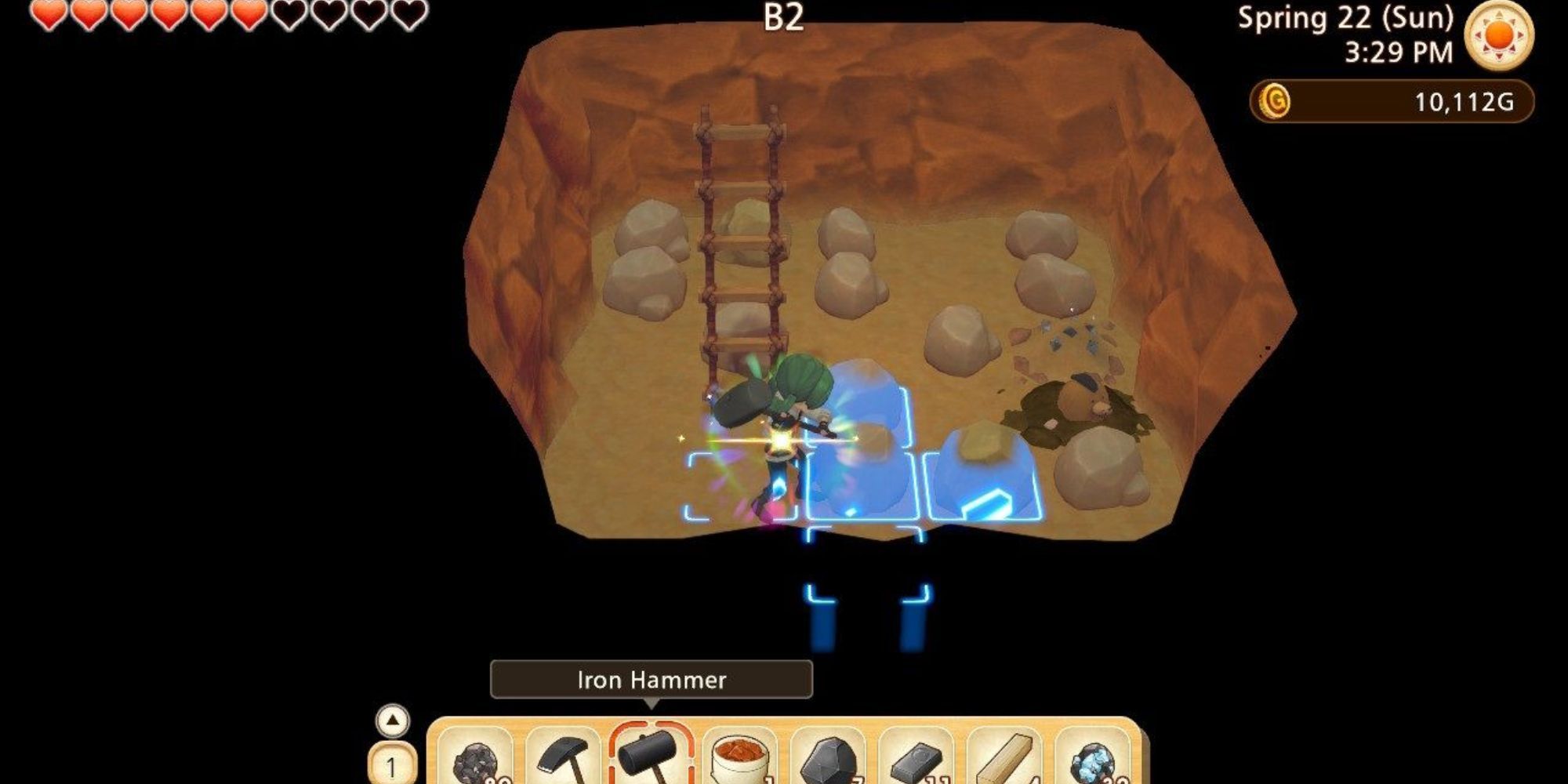 Story of Seasons Pioneers of Olive Town in the second mine