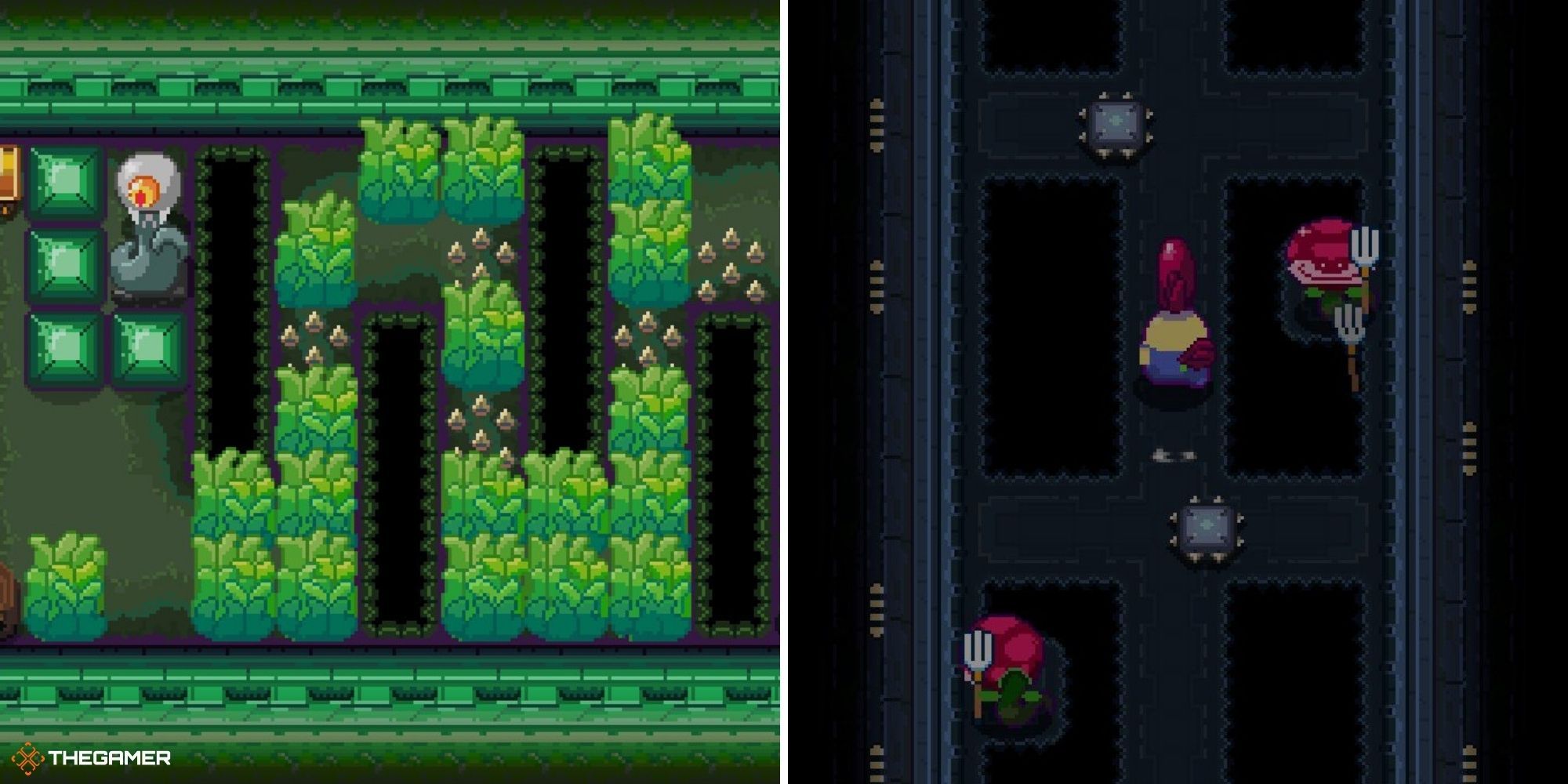 Super Dungeon Maker - Trap room monster examples