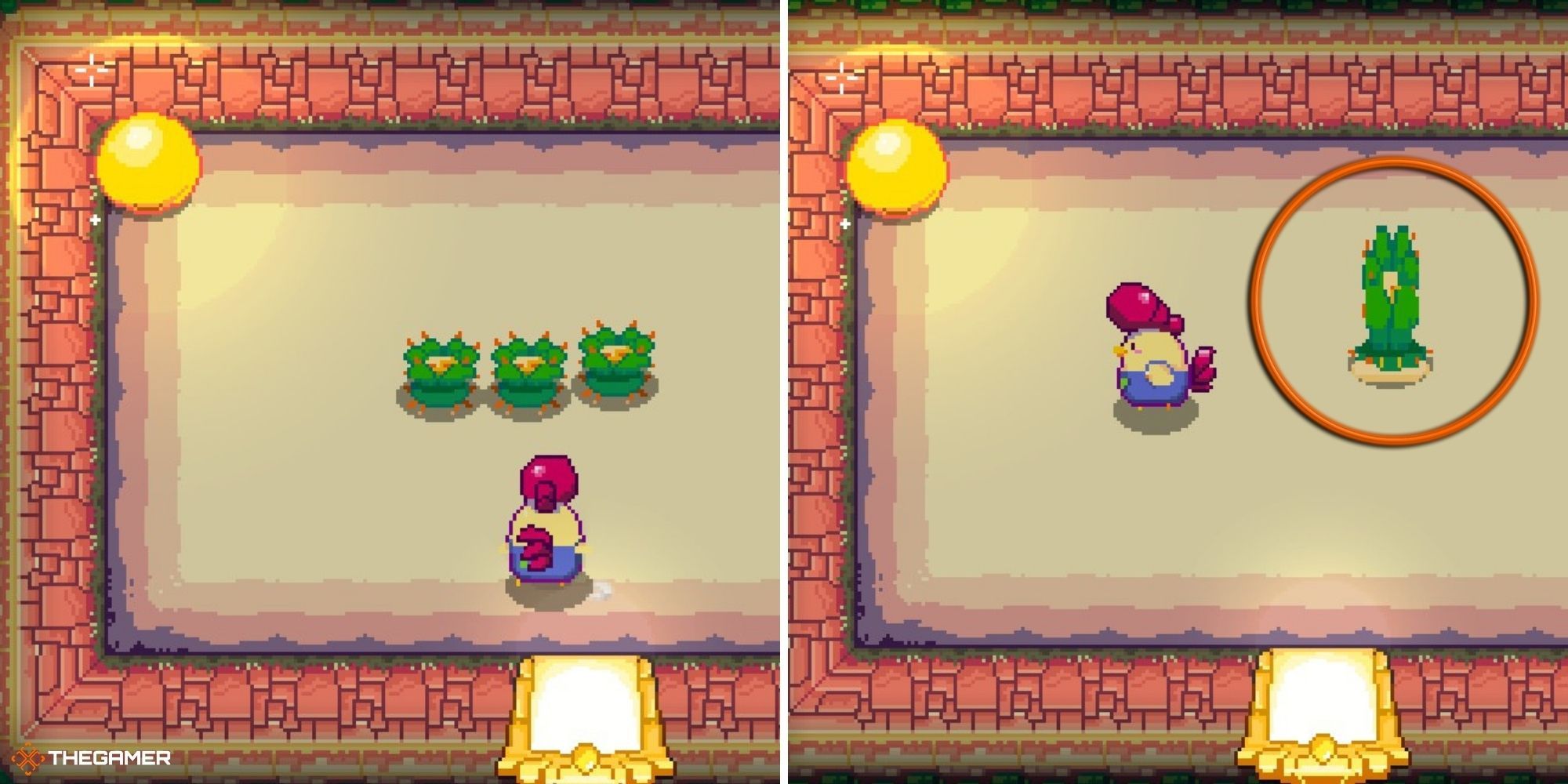Super Dungeon Maker - cactus enemy examples