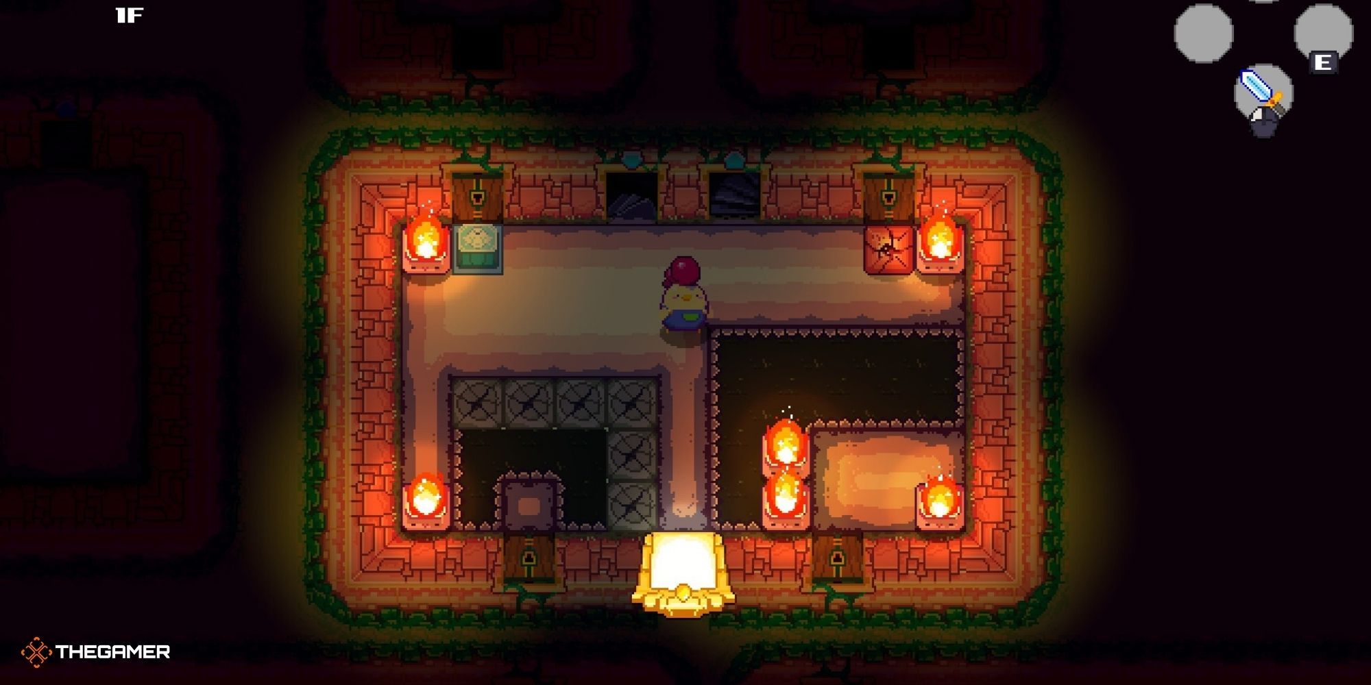 Super Dungeon Maker - pits in a dungeon