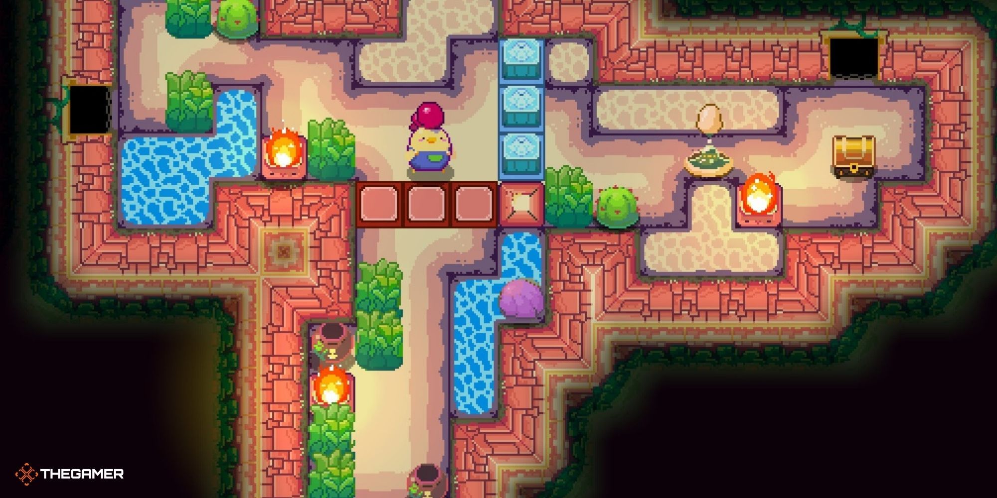 Super Dungeon Master - Player in a Desert Dungeon