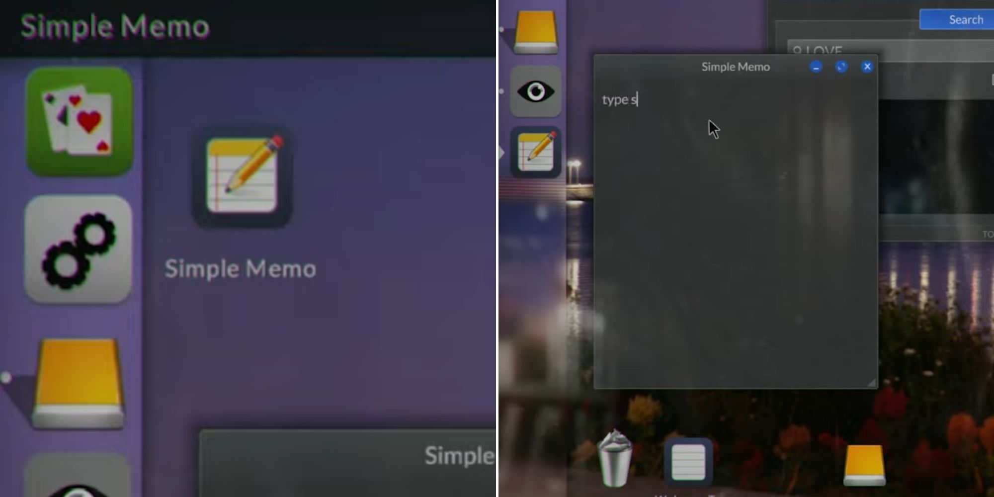 Telling Lies - Simple Memo Icon - Simple Memo being used by the player