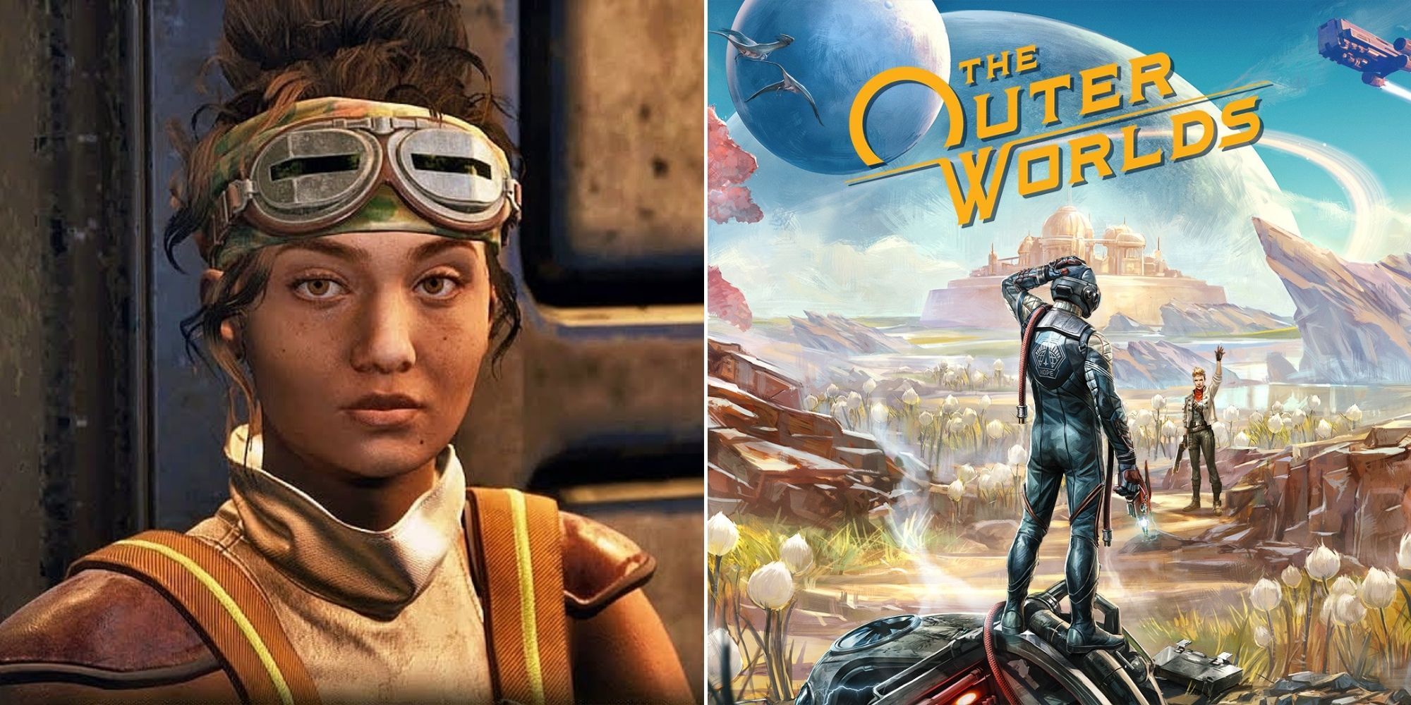 The Outer Worlds - Parvati - The Outer Worlds Cover Art