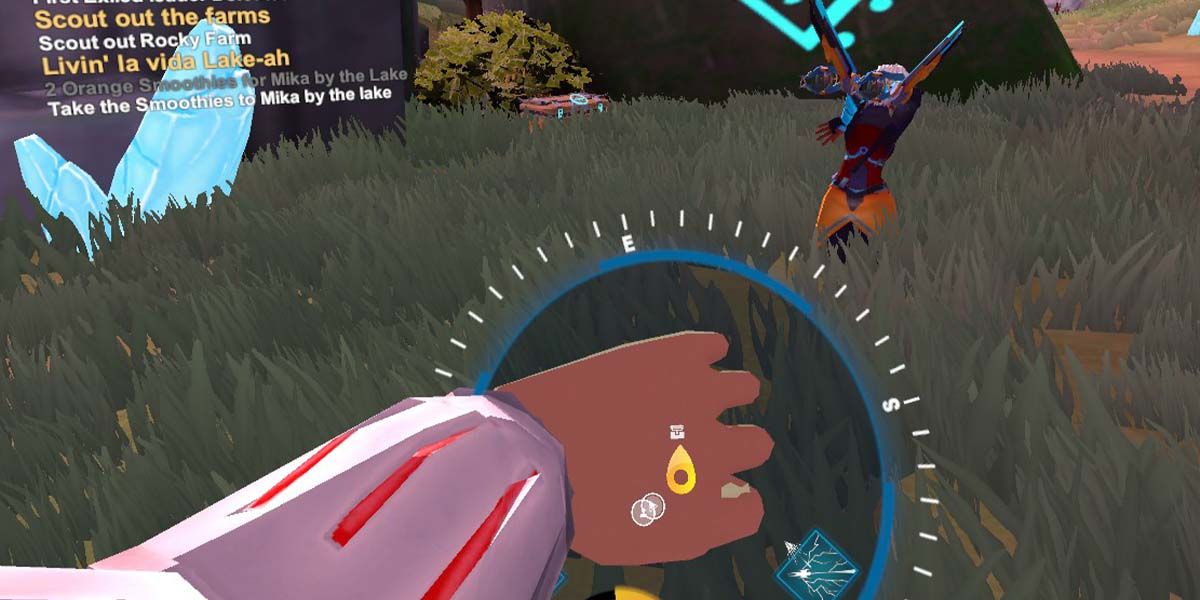 Using the Mini-map to find Chests in Zenith MMO
