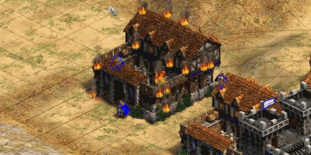 age of empires 2 barracks castle
