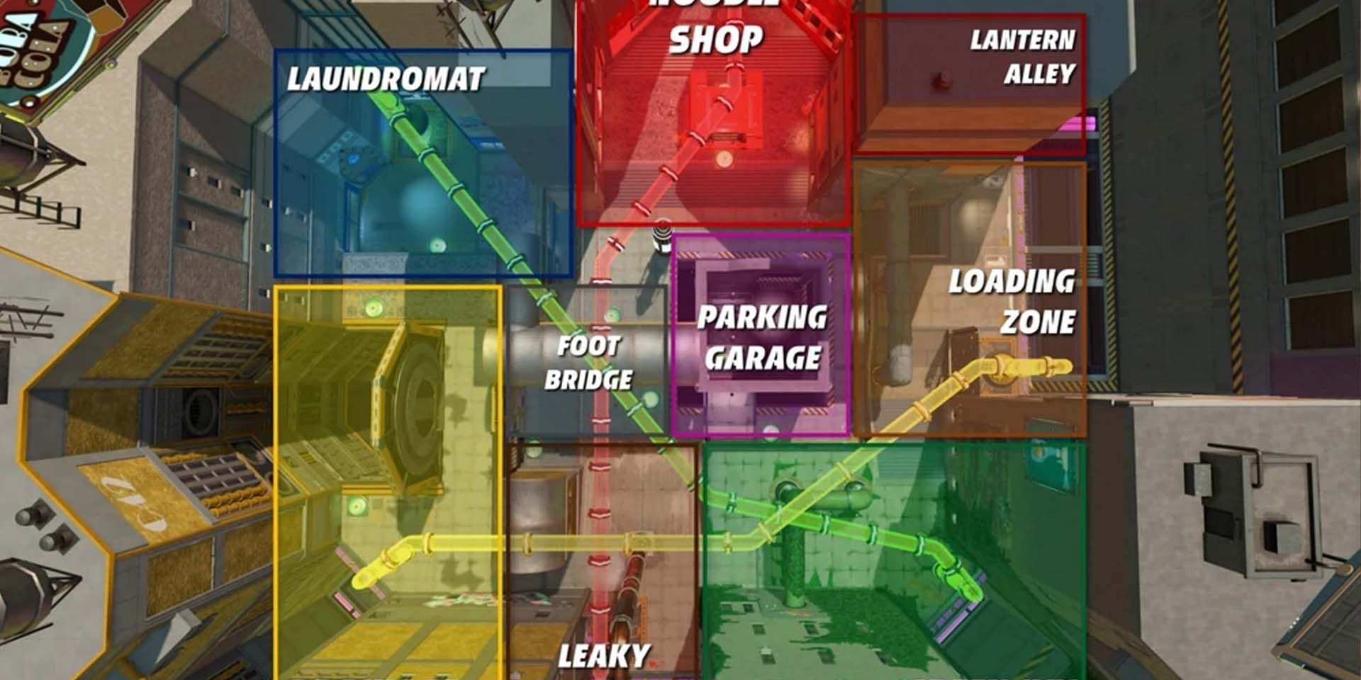 Knockout City's Back Alley Brawl