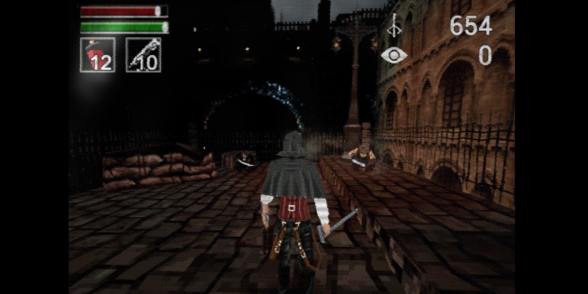 bloodborne psx enemies in central yharnham
