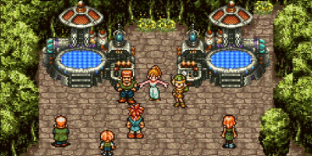 chrono trigger millennial fair crono marle lucca taban
