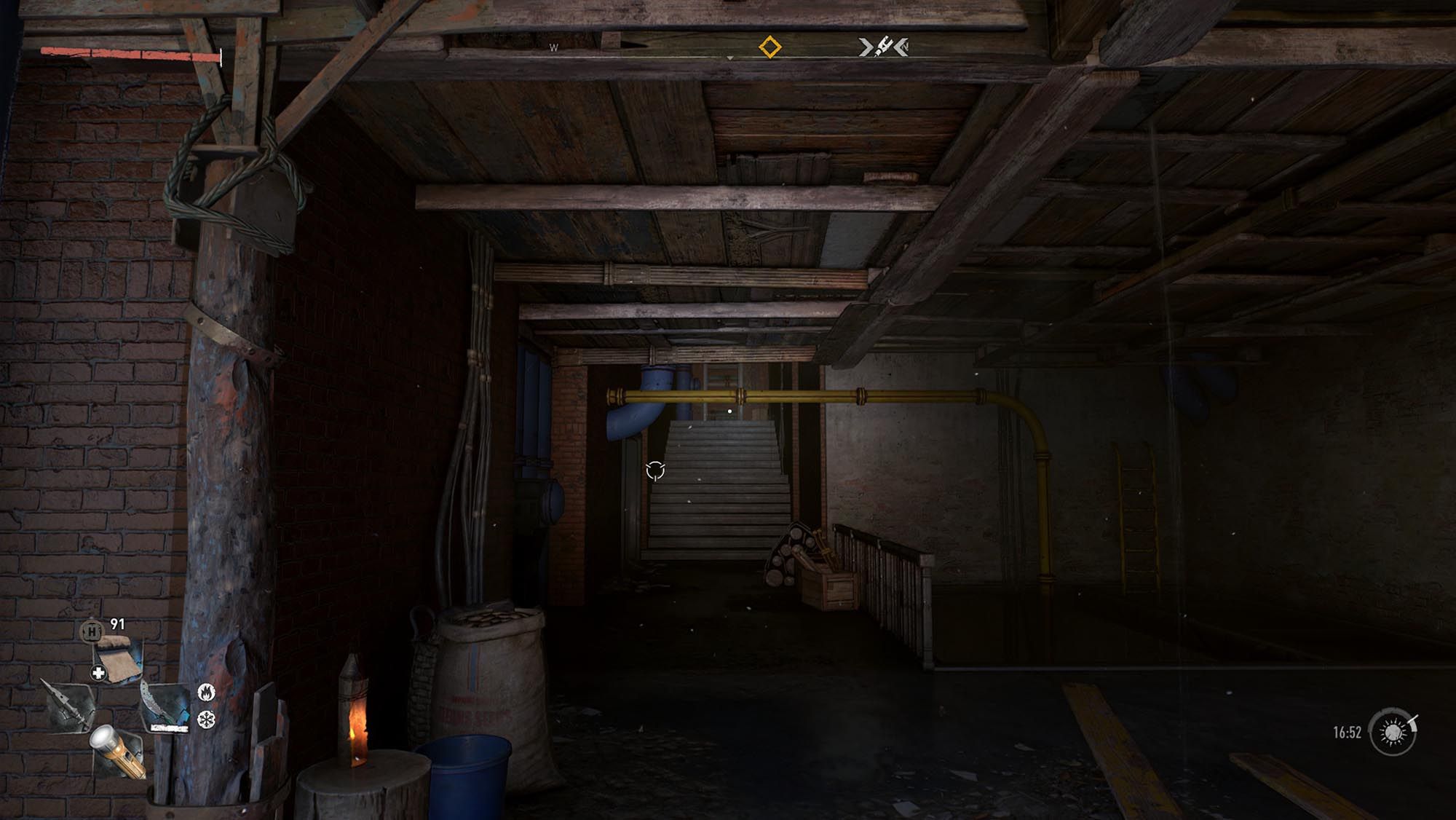 The staircase that leads to the Space Rooster in Dying Light 2