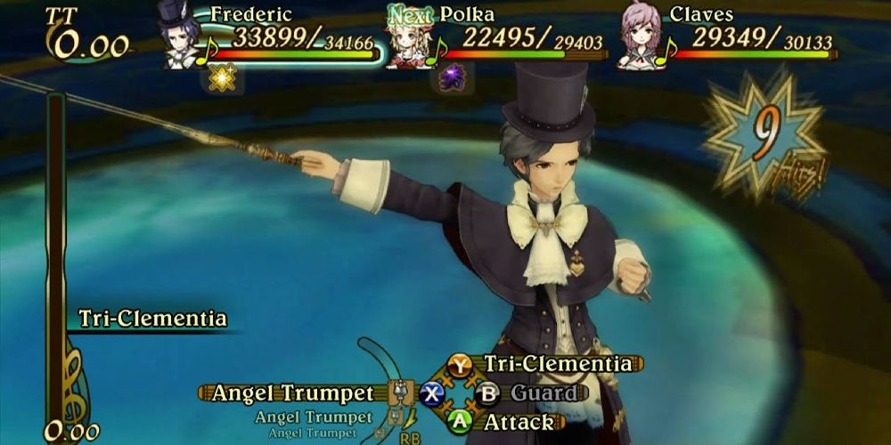 eternal sonata frederic combat