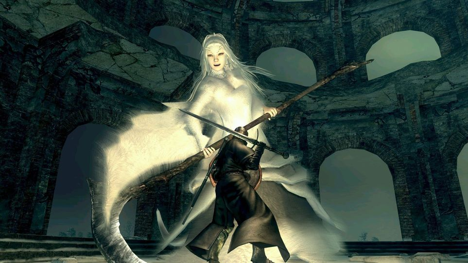 angelic boss from dark souls