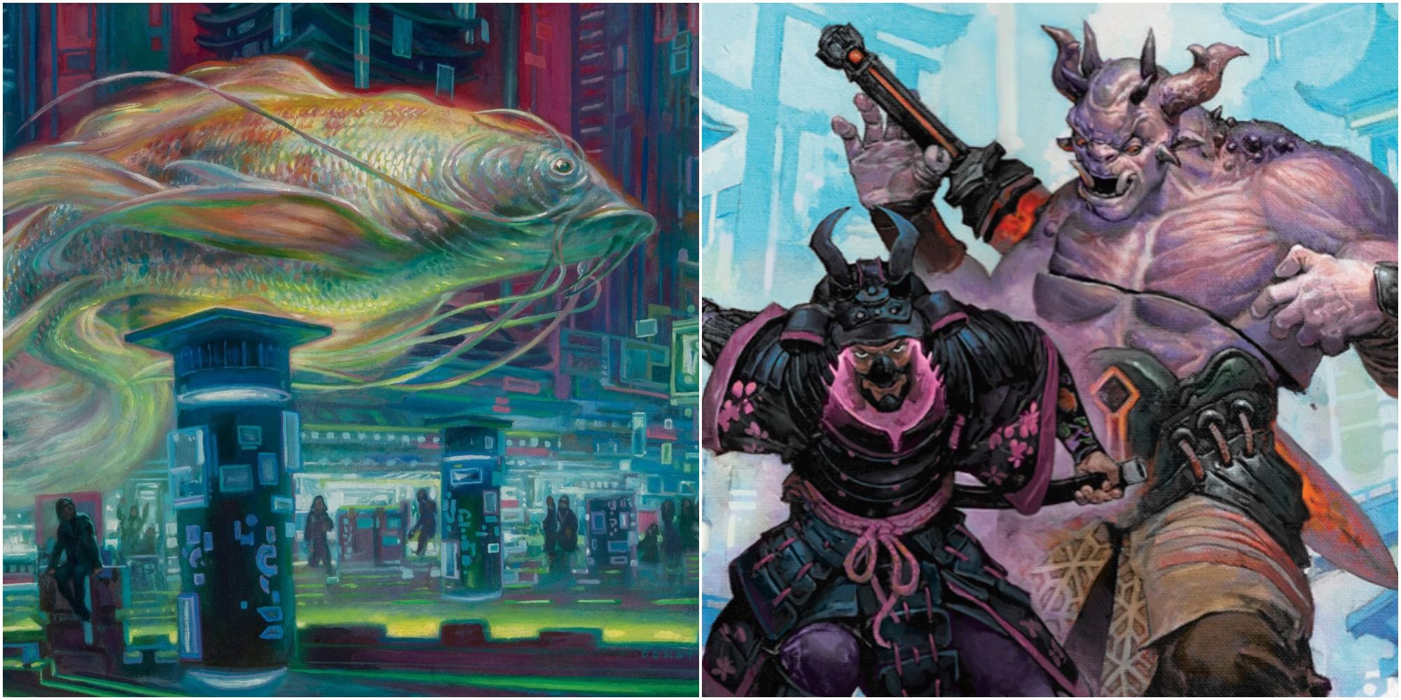 mtg kamigawa you are already dead and skyswimmer koi