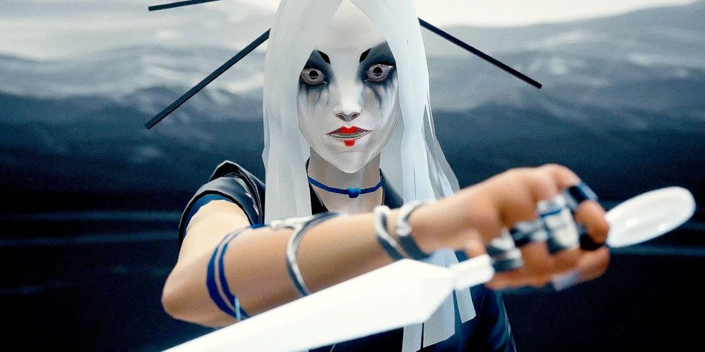 Sifu screenshot of The Museum boss Kuroki in her second form