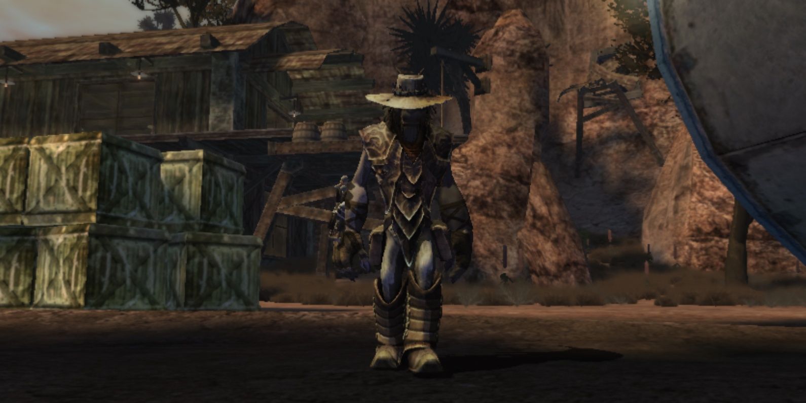 stranger walking in oddworld stranger's wrath hd