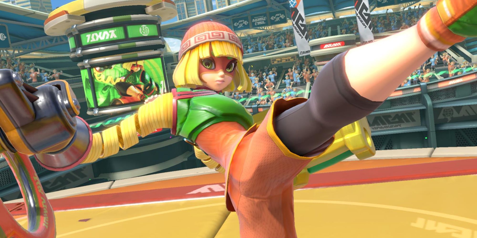 Min Min Smash Ultimate Kicking 