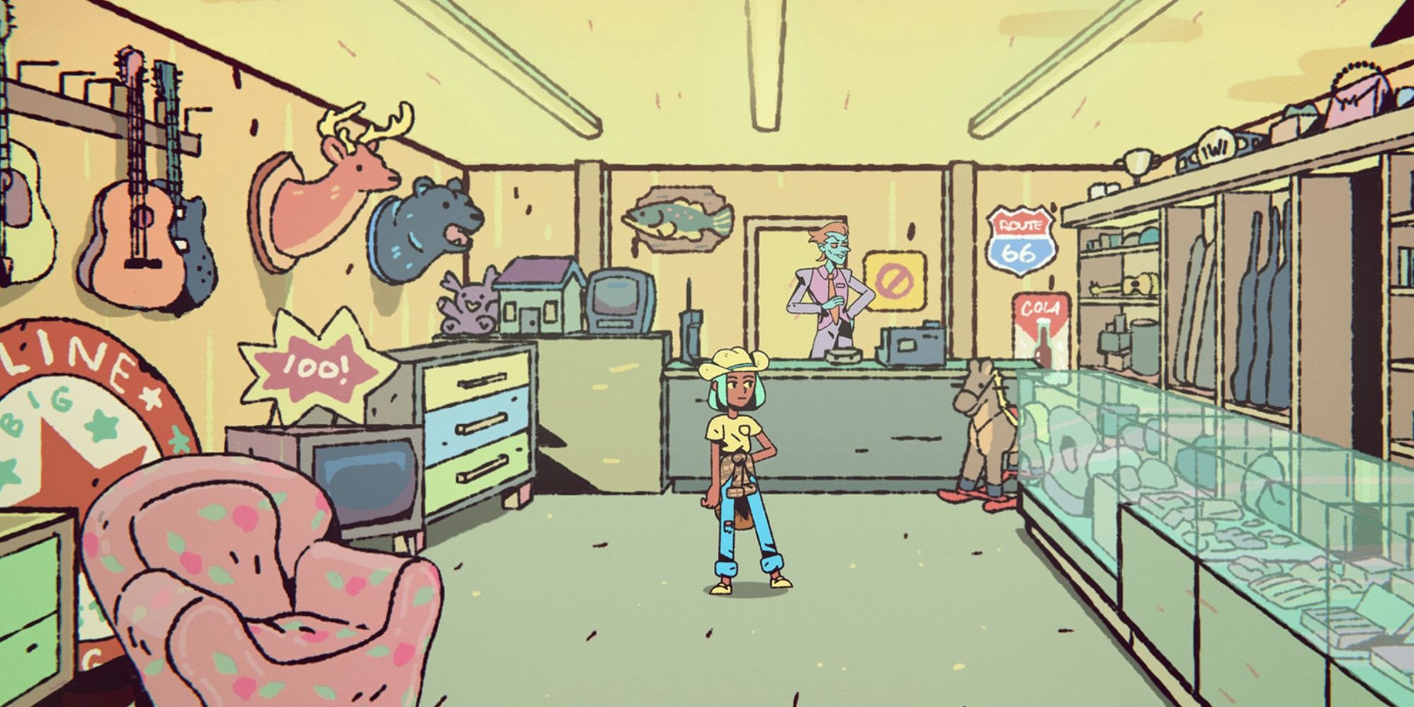 the big con protagonist in a pawn shop