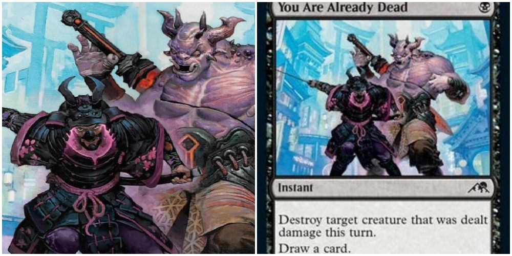 you are already dead mtg card art and text