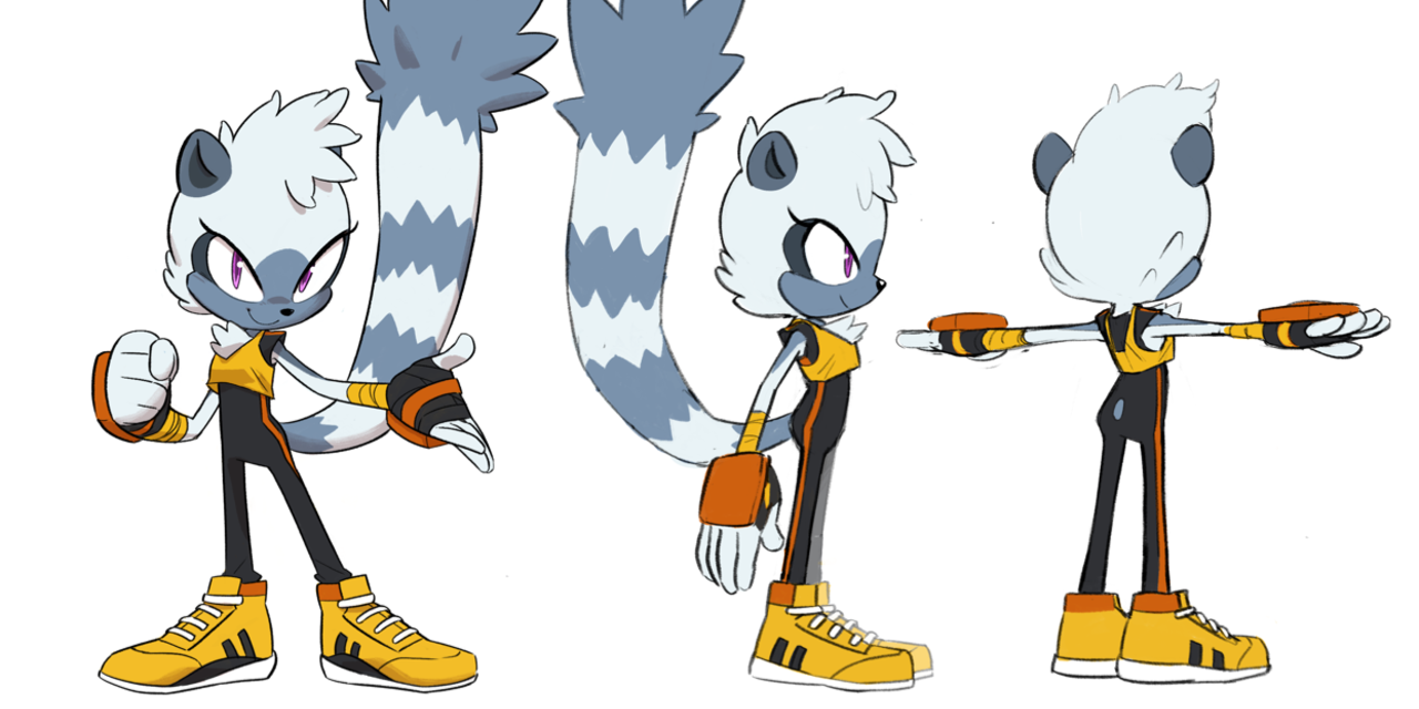Tangle the Lemur in various poses