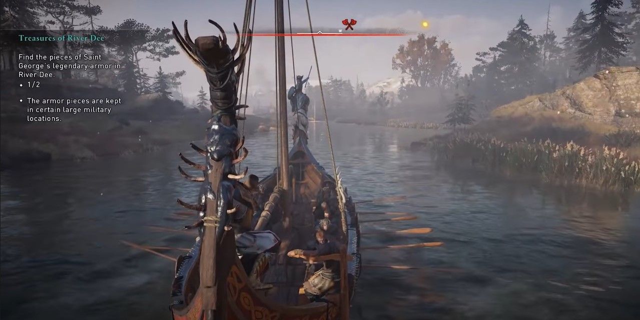 River Raids longship in Assassin's Creed Valhalla