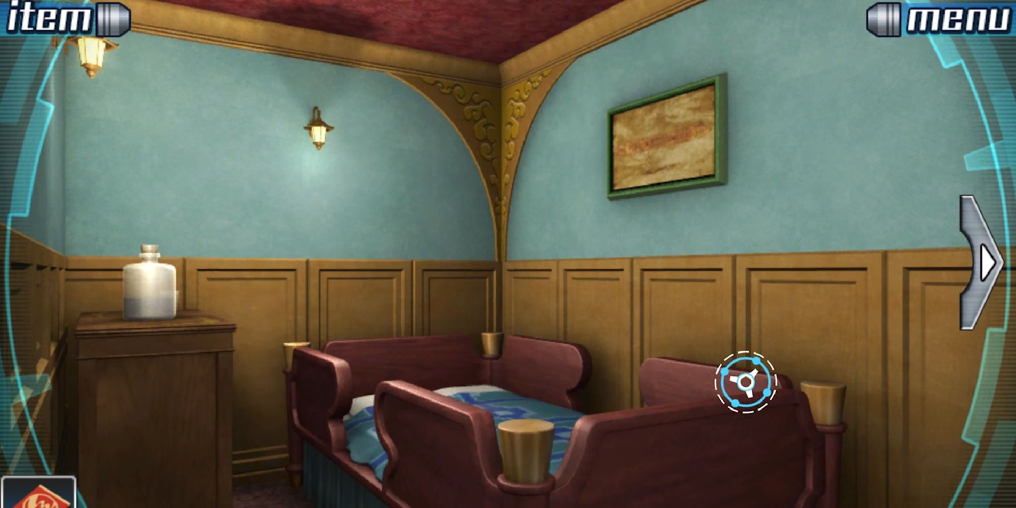 bedroom of the second class cabin