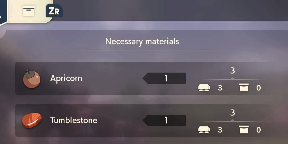 A cropped screenshot of the recipe for making Poke Balls in Pokemon Legends: Arceus. 