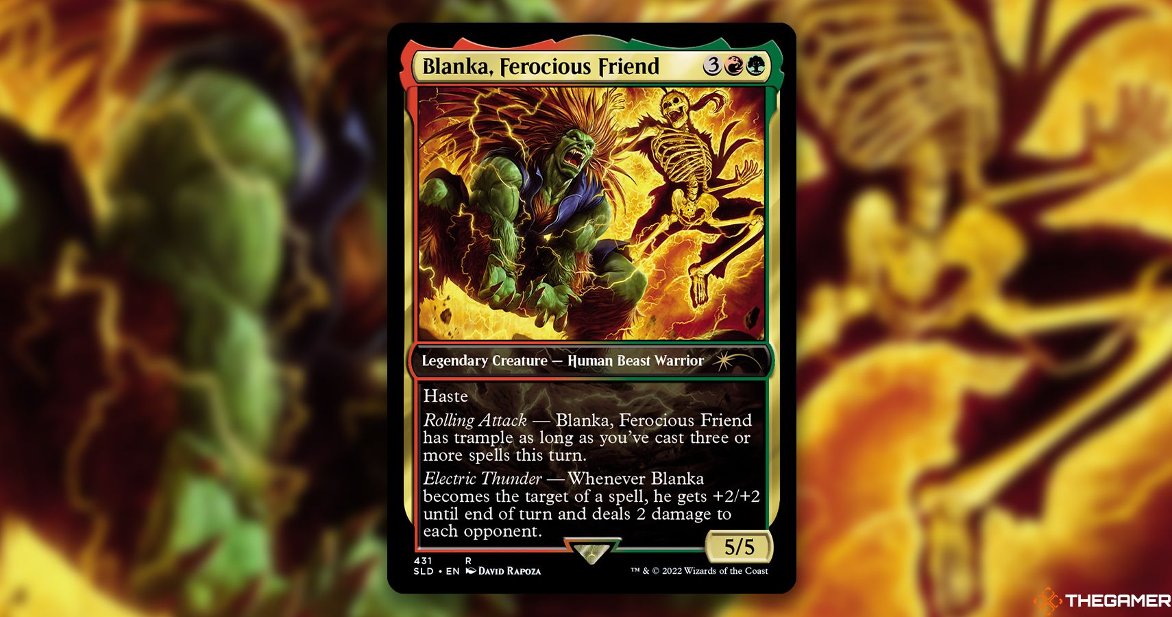 Blanka, Ferocious Friend